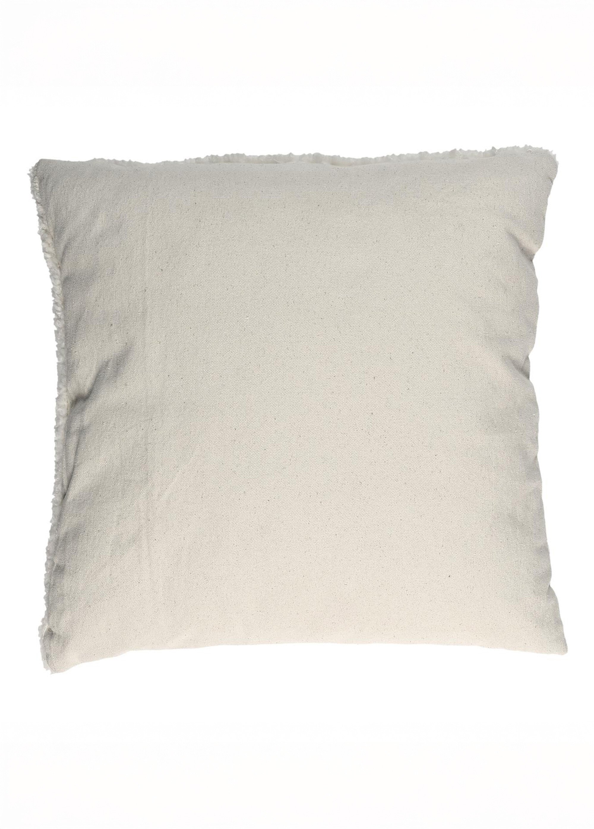 Coussin déco carré tufté Beige CMP-TX0089 DO1