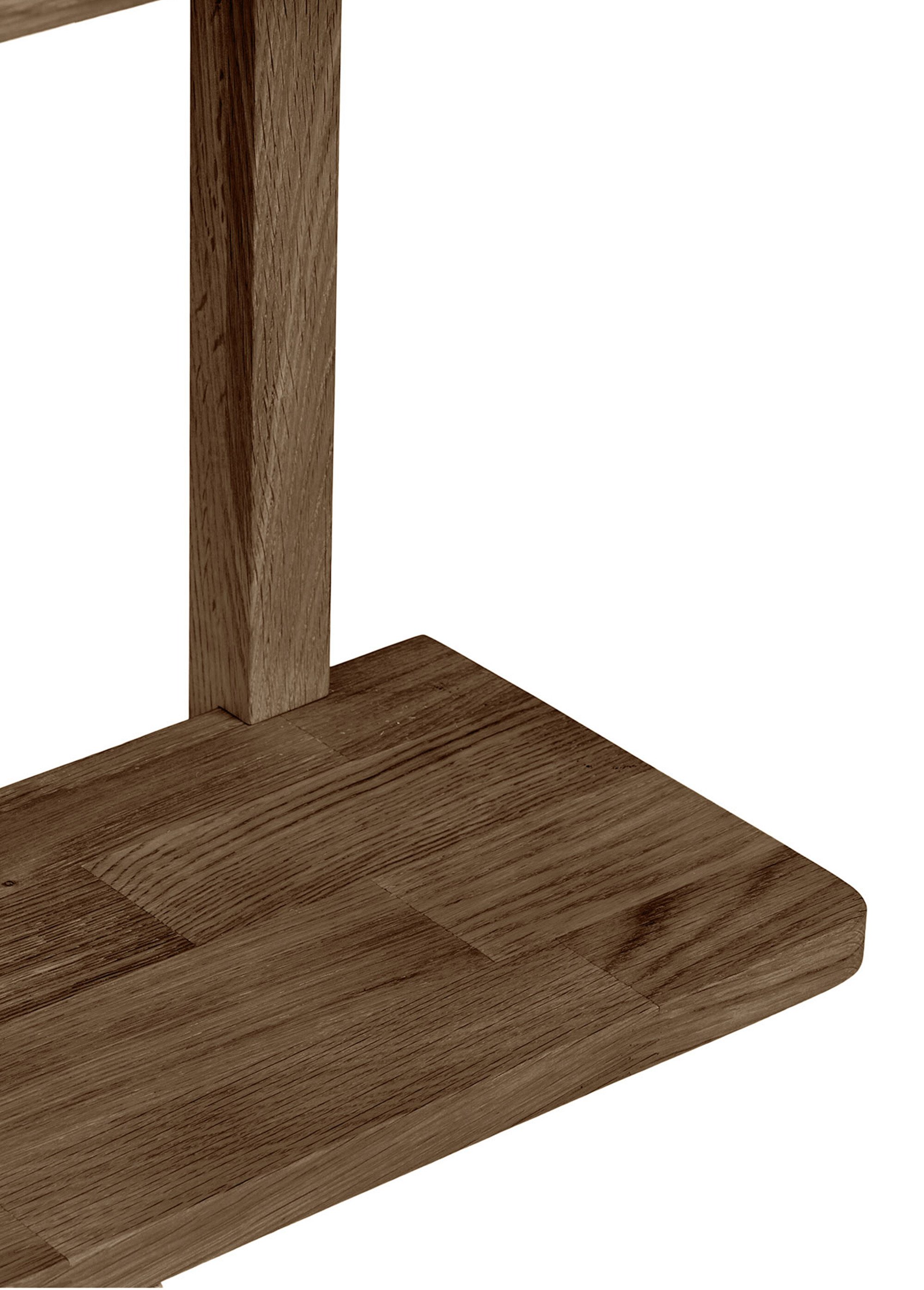 Etagère chêne foncé 3 tablettes TOWNSVILLE MARRON FONCE HN-4294006 DE3
