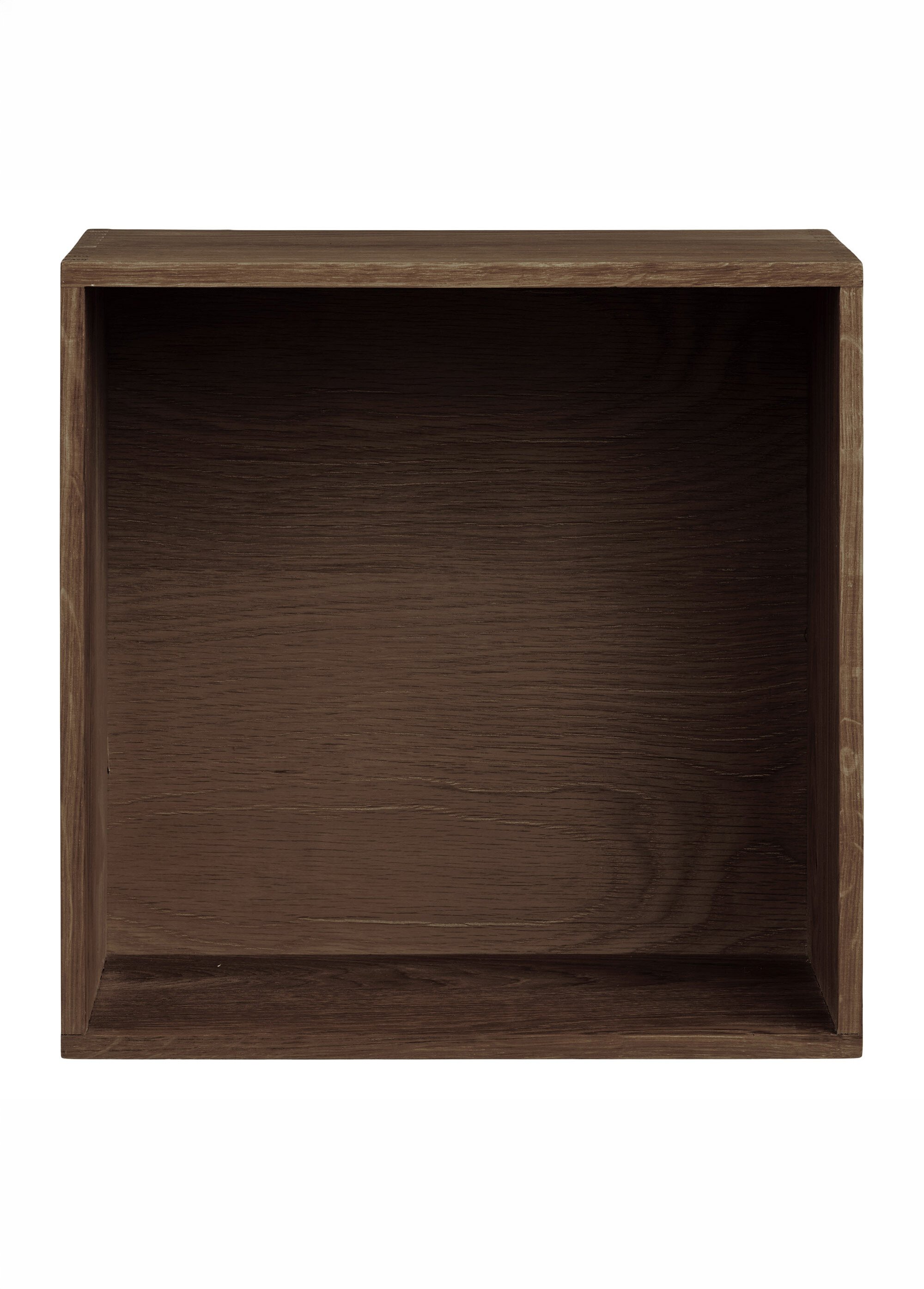 Etagère chêne foncé forme case TOWNSVILLE MARRON FONCE HN-4294005 DE1