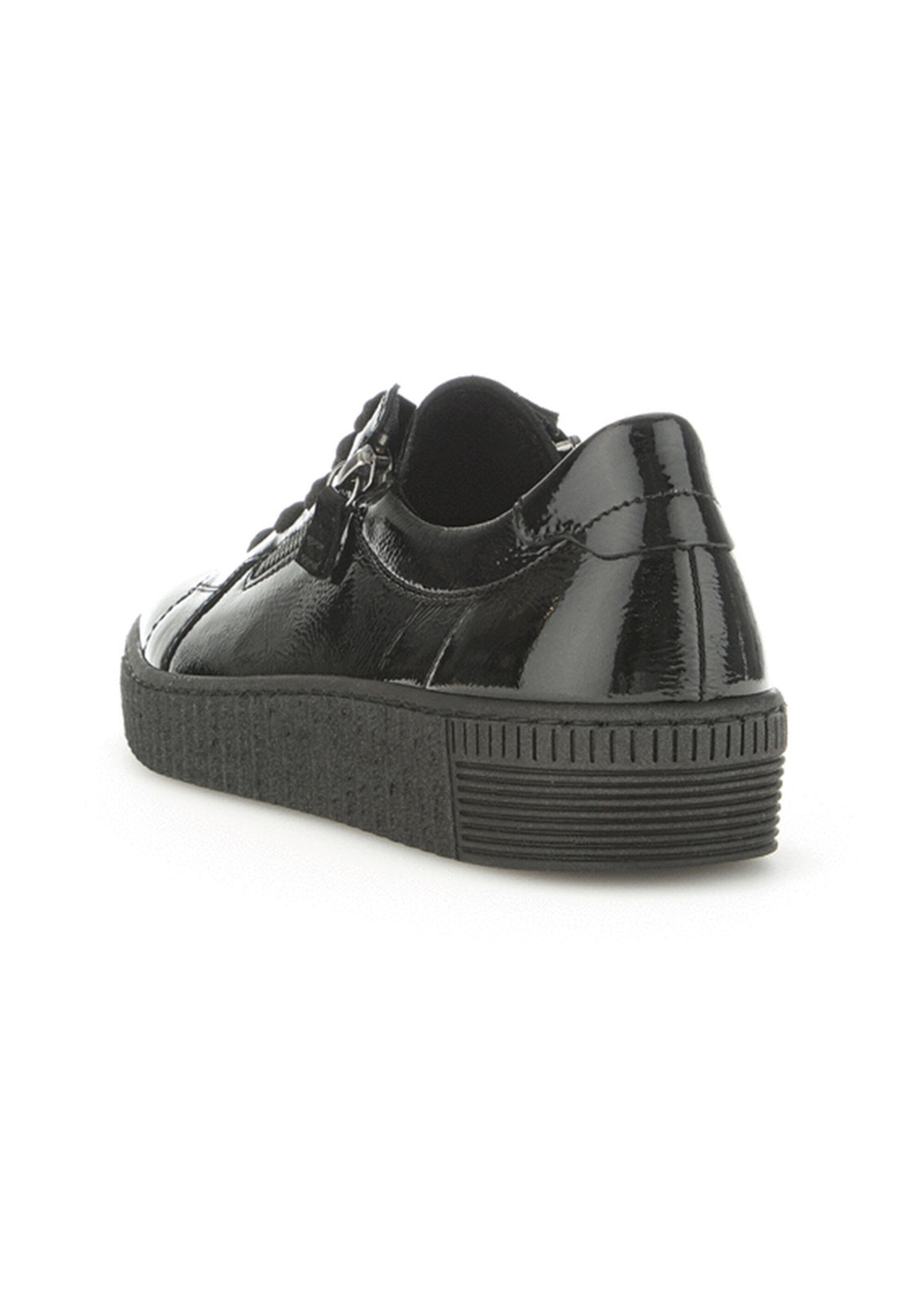 Baskets cuir semelle épaisse