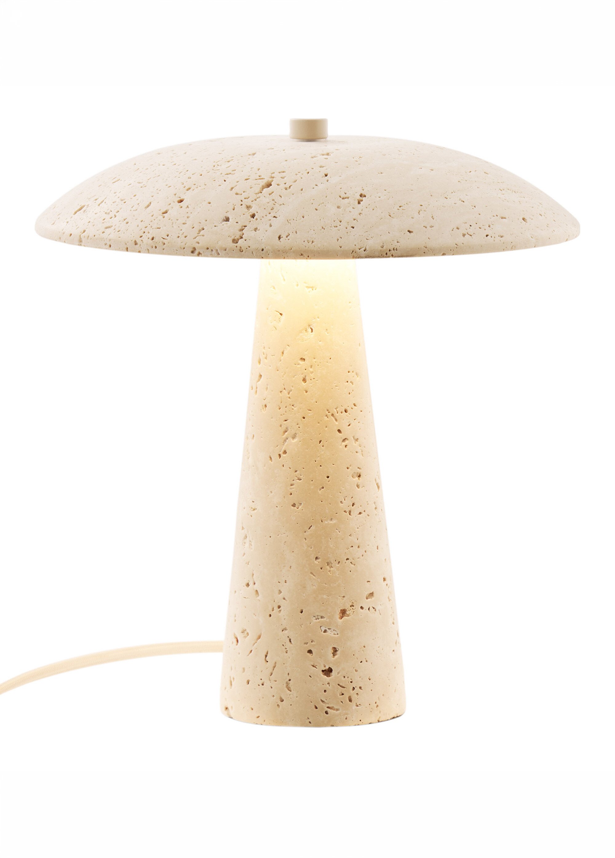 Lampe à poser en travertin CONSETT BEIGE HN-6450010 DE1