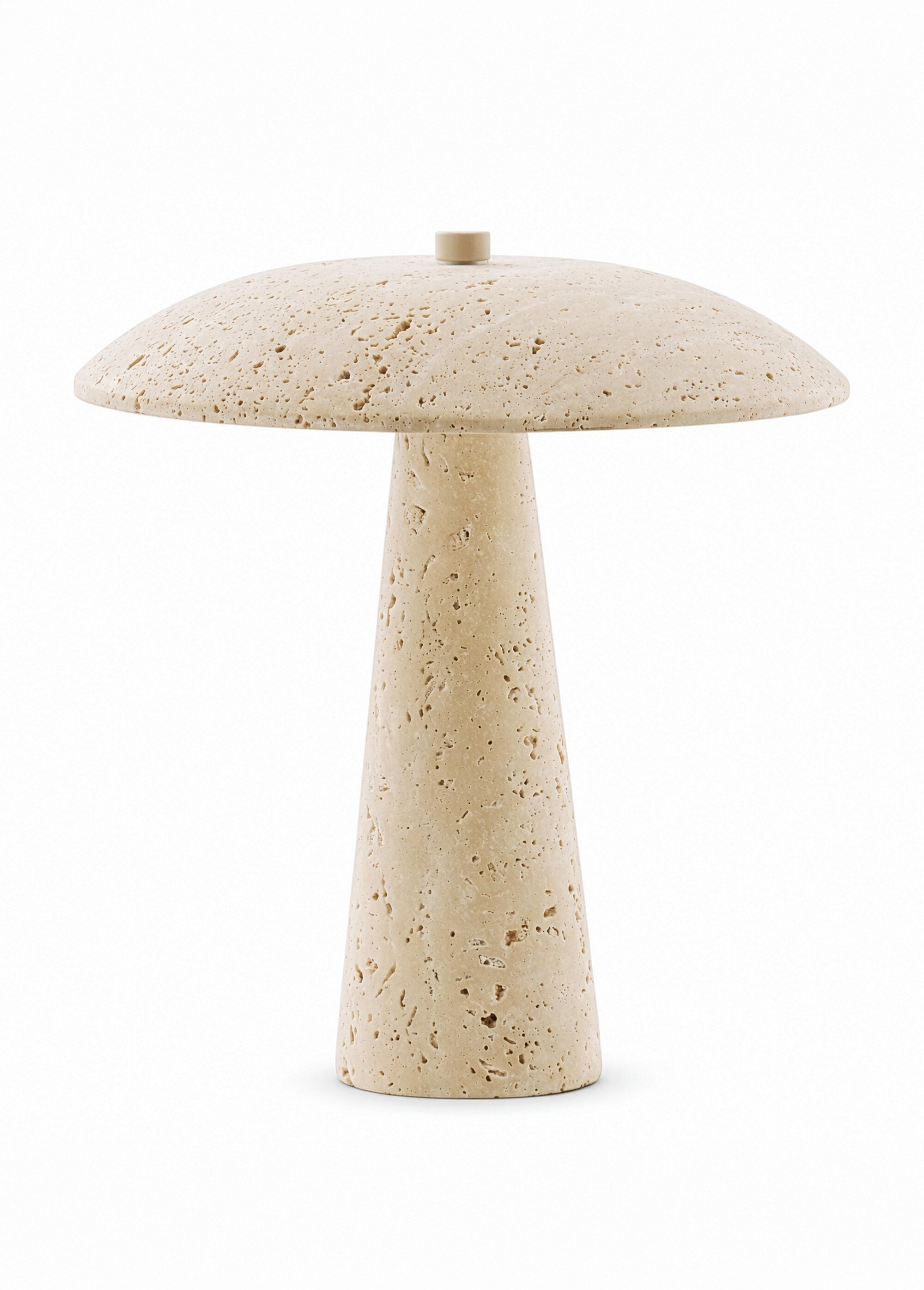 Lampe à poser en travertin CONSETT BEIGE HN-6450010 FA1