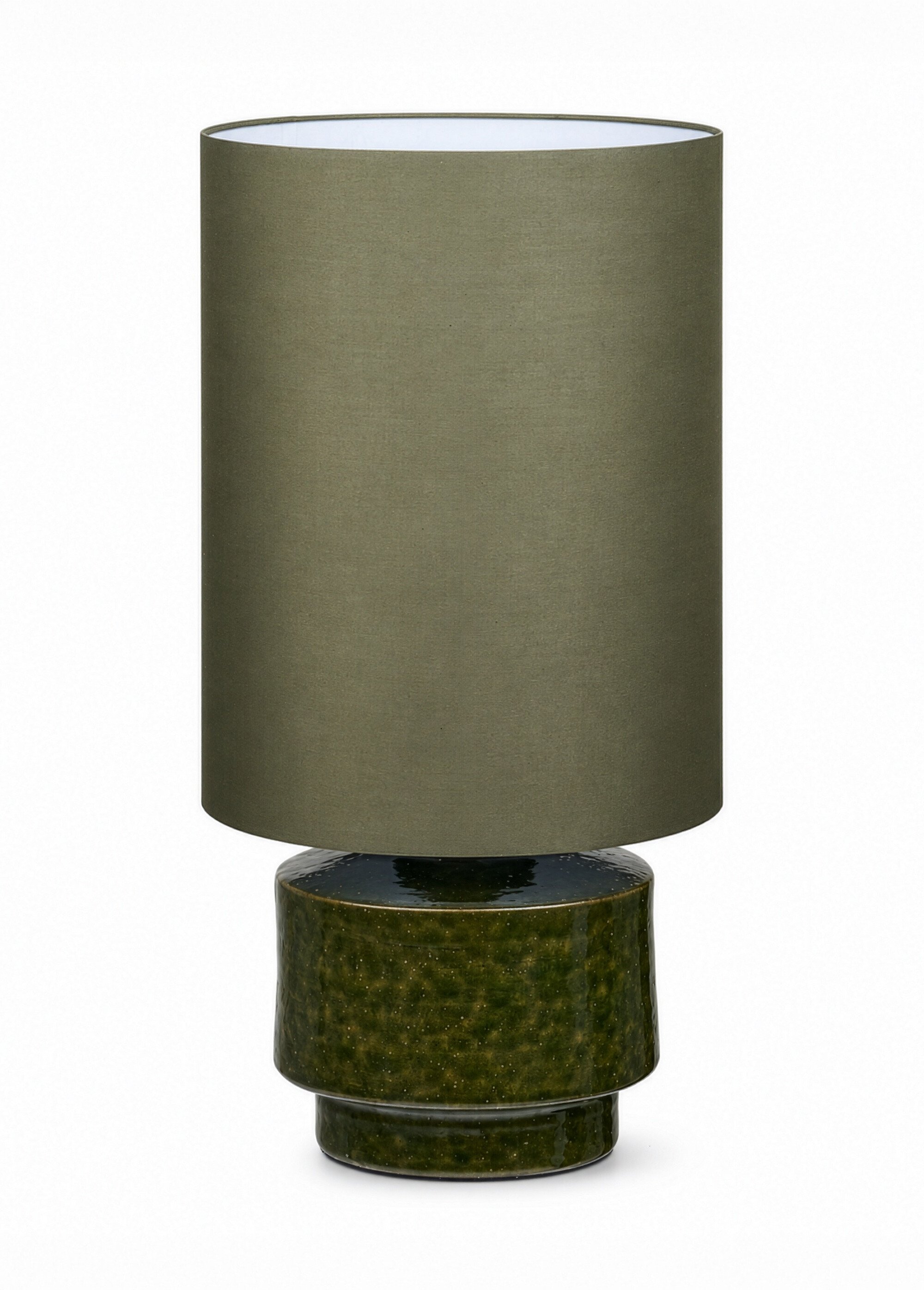 Lampe à poser pied en grès SIBSEY VERT HN-6450009 FA1