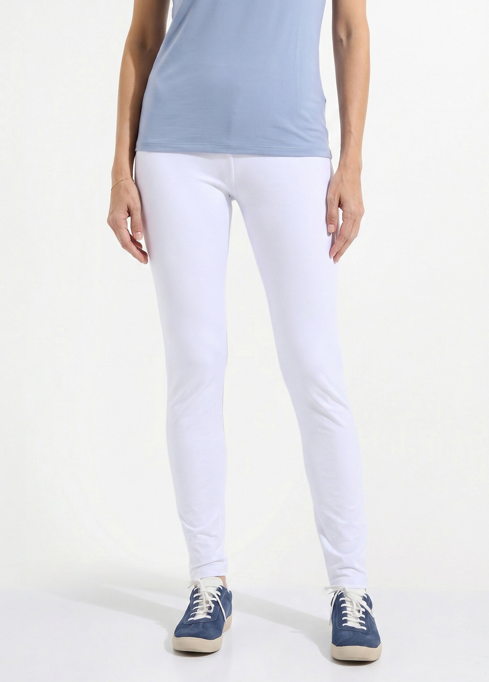 Legging imprimé ceinture élastiquée Femme Blanc NEALA FA1