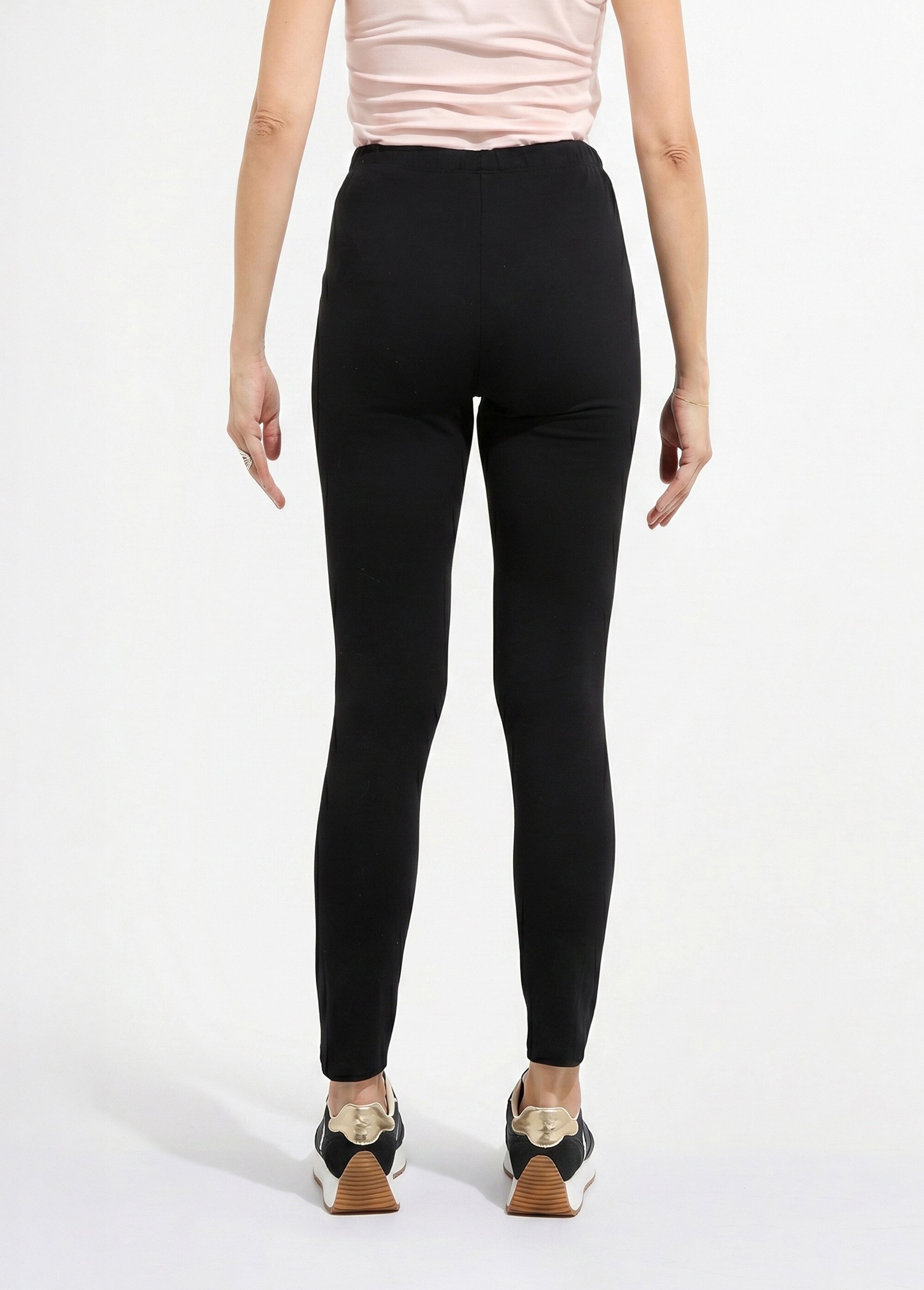 Legging imprimé ceinture élastiquée Femme Noir NEALA DO1