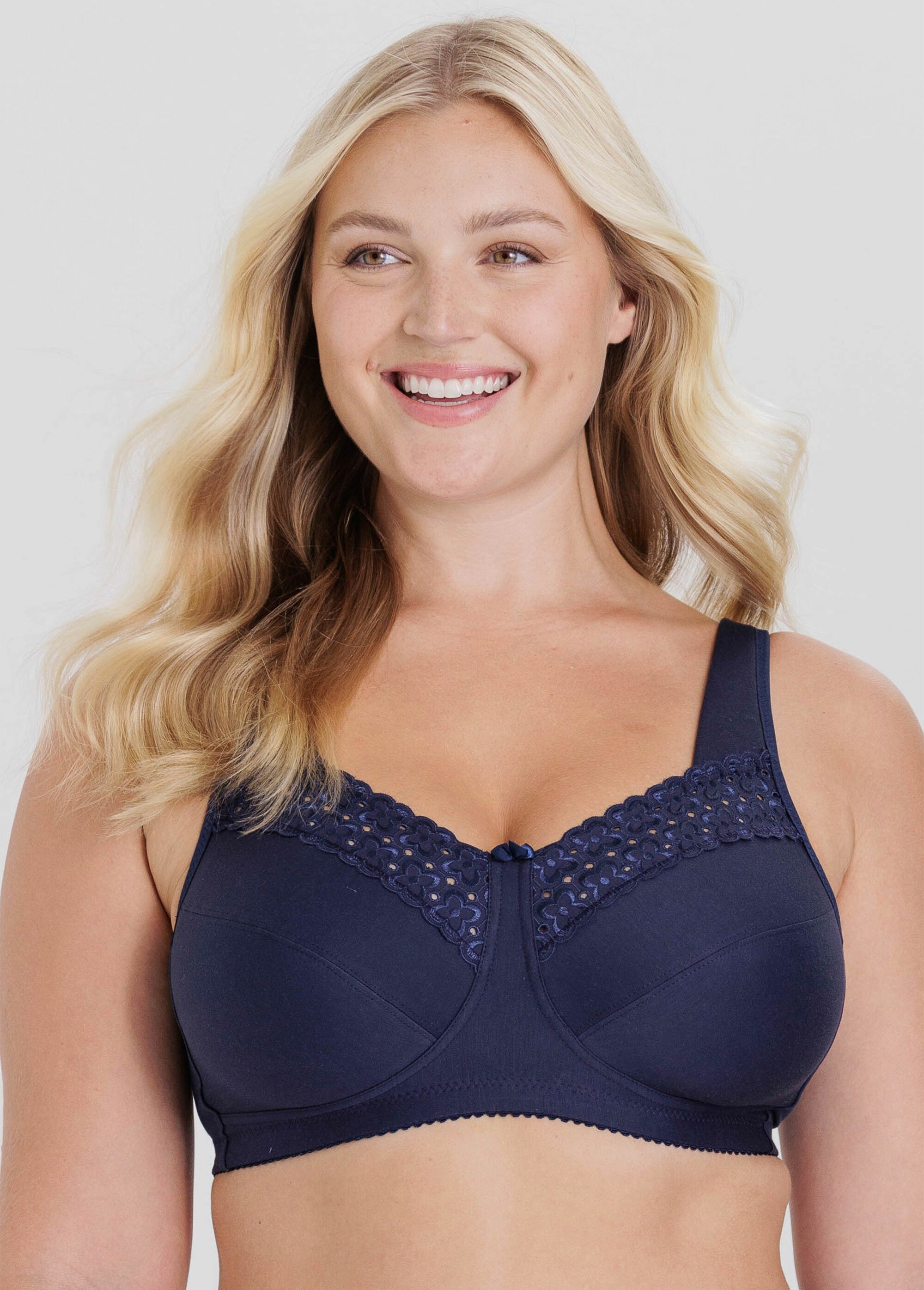 Soutien-gorge sans armatures brodé