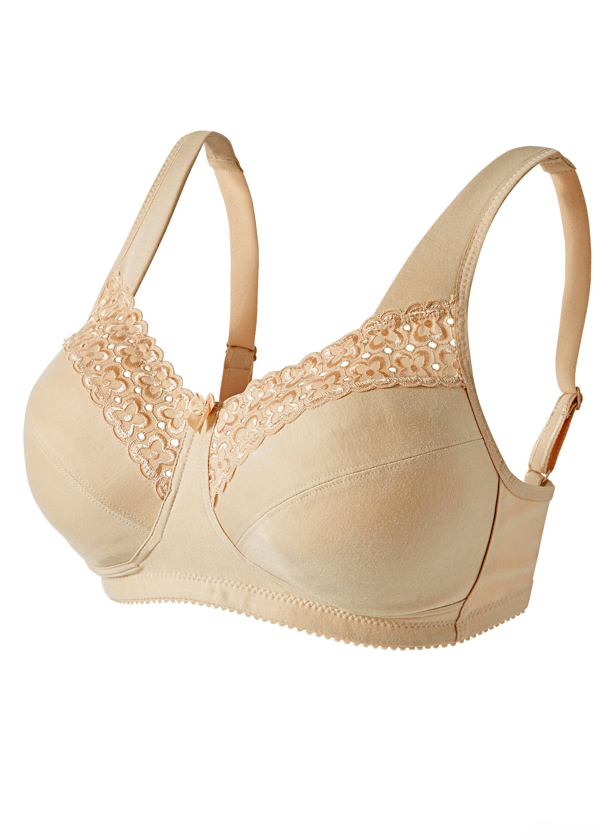 Soutien-gorge sans armatures brodé