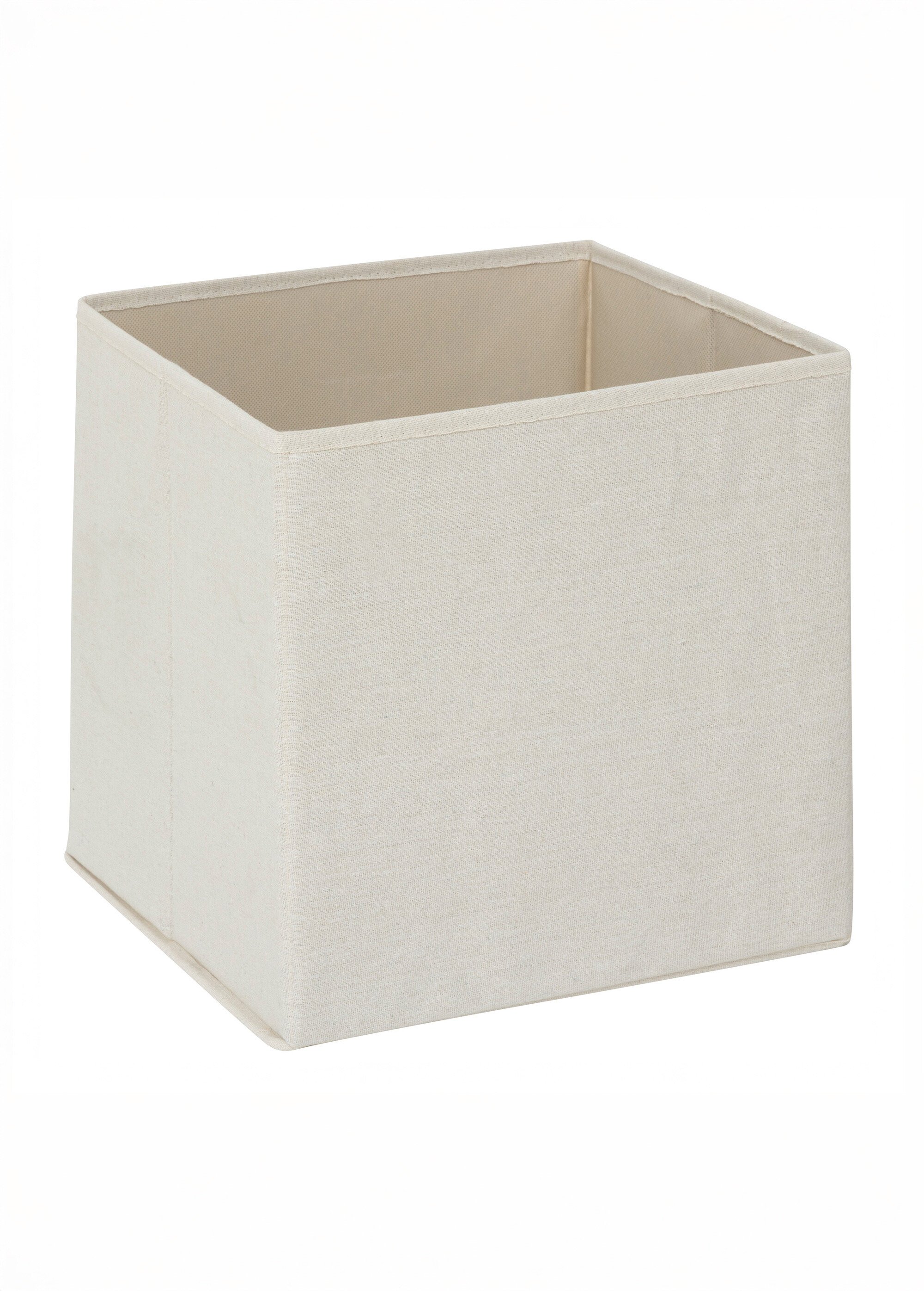 Panier rangement décor fantaisie 31x31cm Beige JJA-212794 DO1