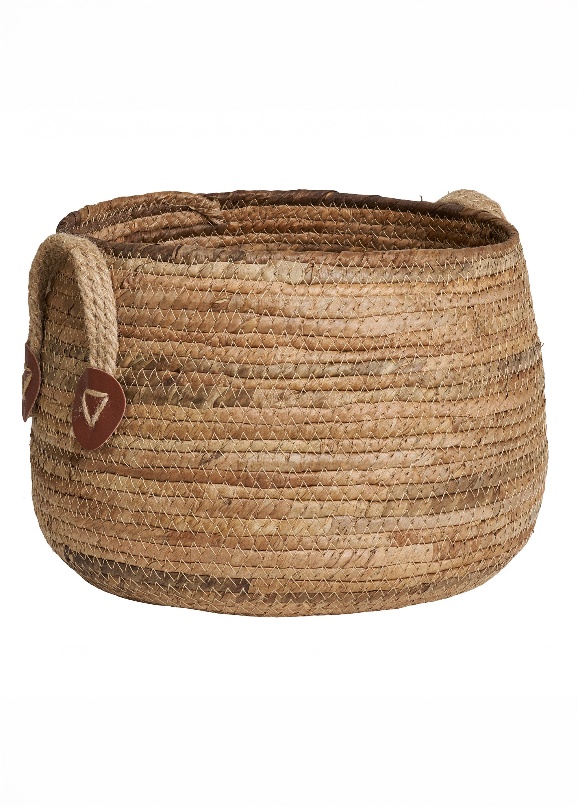 Paniers de rangement avec anses en corde