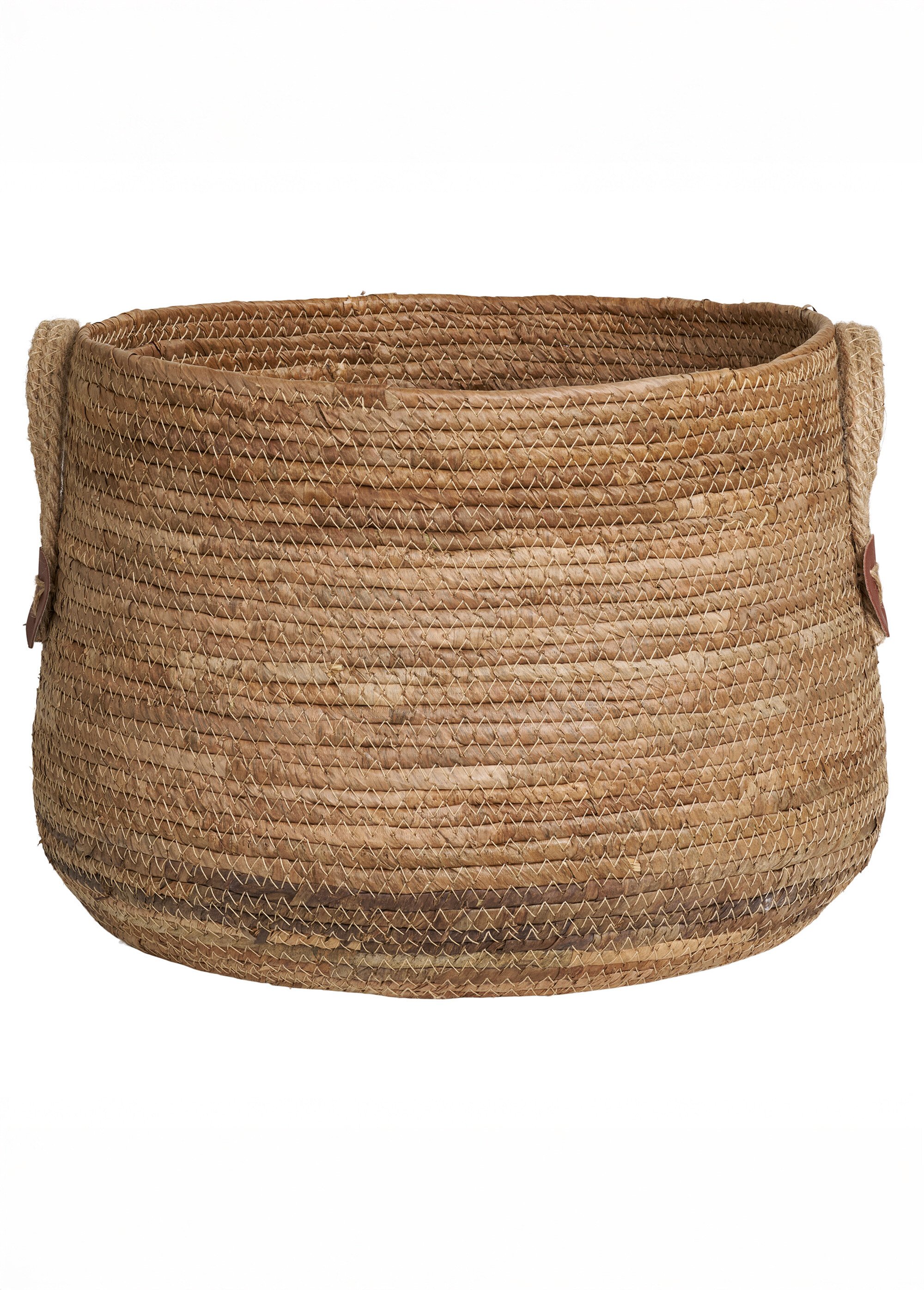 Paniers de rangement avec anses en corde Beige HN-4401561 DE2