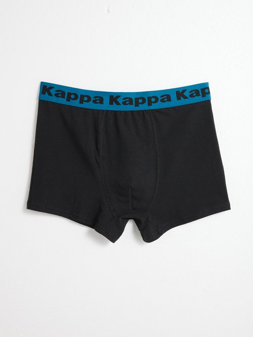 Boxers foncés ceinture colorée logo Homme Noir BEN93893330 DE2