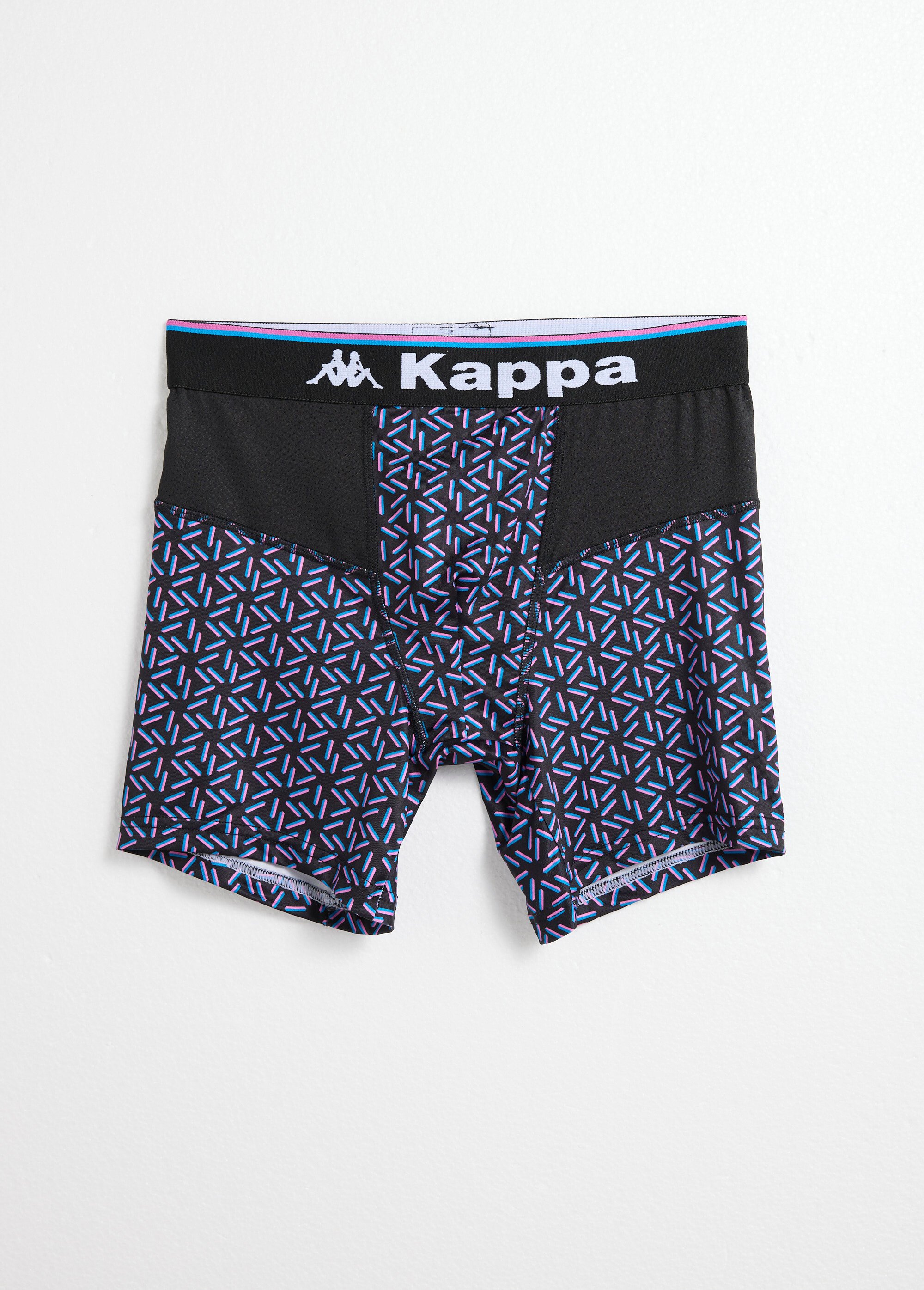 Boxers longs surpiqûres apparentes