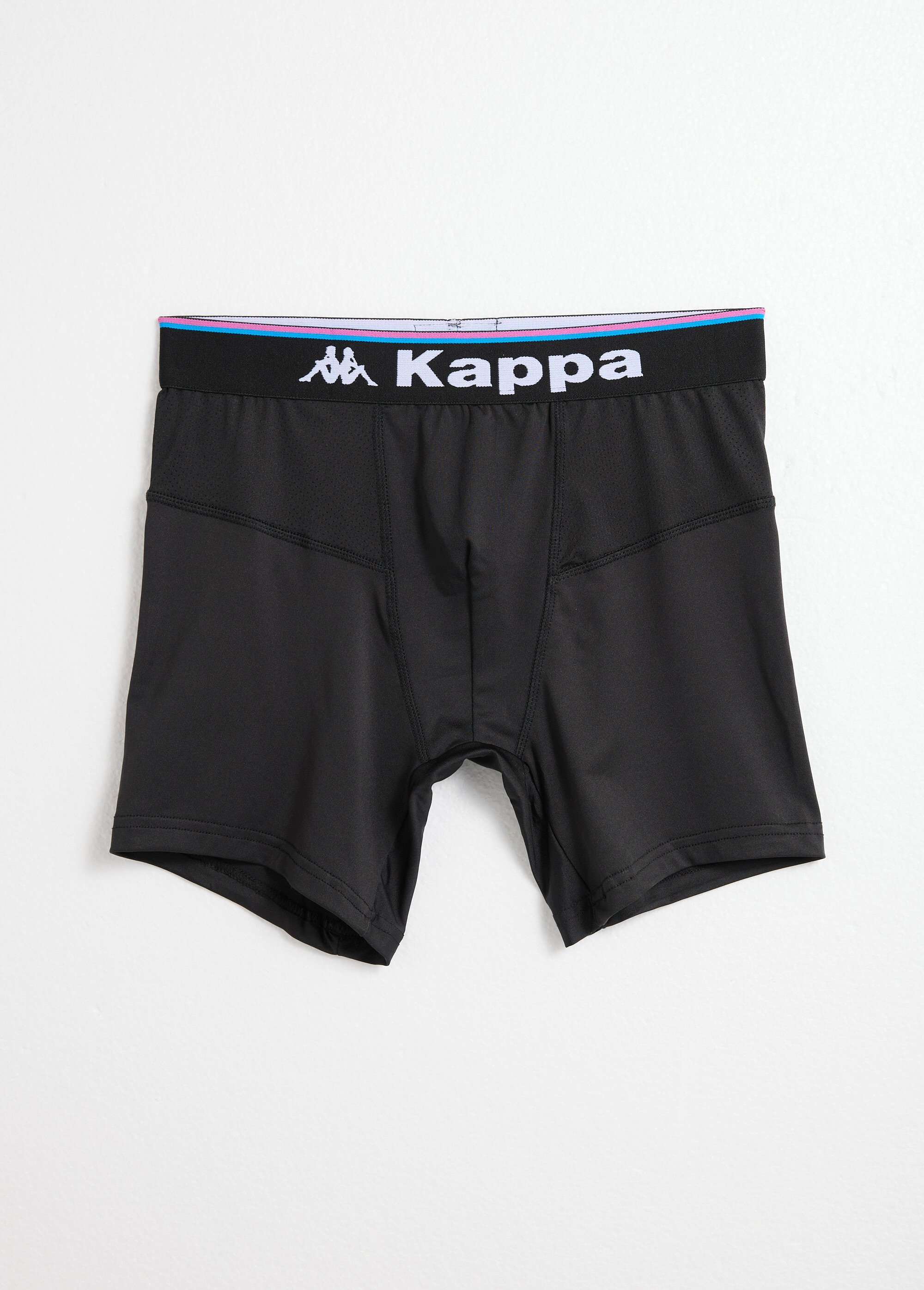 Boxers longs surpiqûres apparentes Homme Noir BEN97890349 DE2