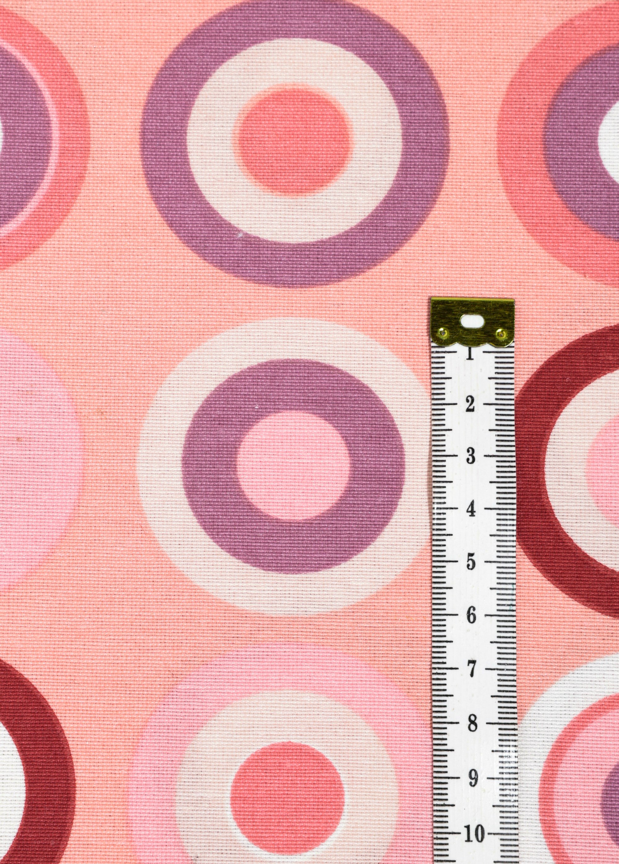 Coupon tissu ameublement, cercles