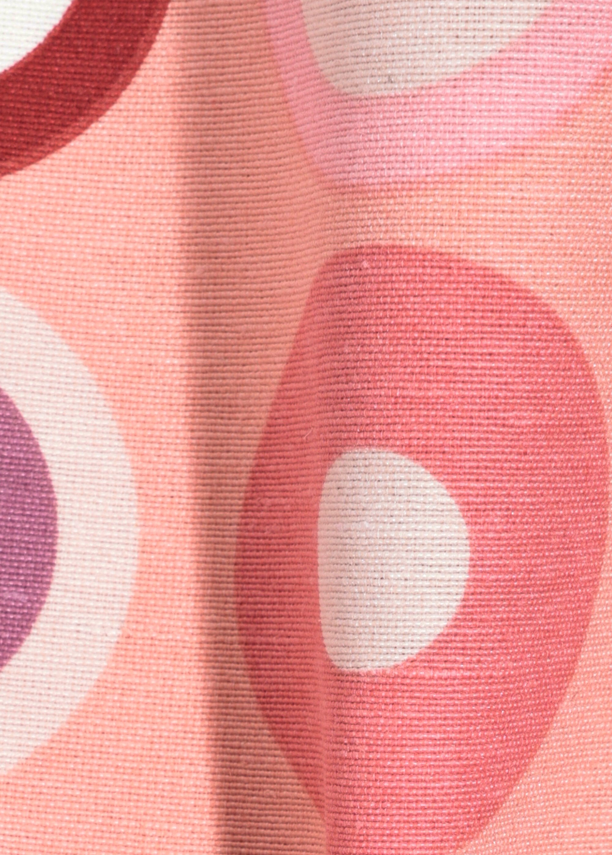 Coupon tissu ameublement, cercles