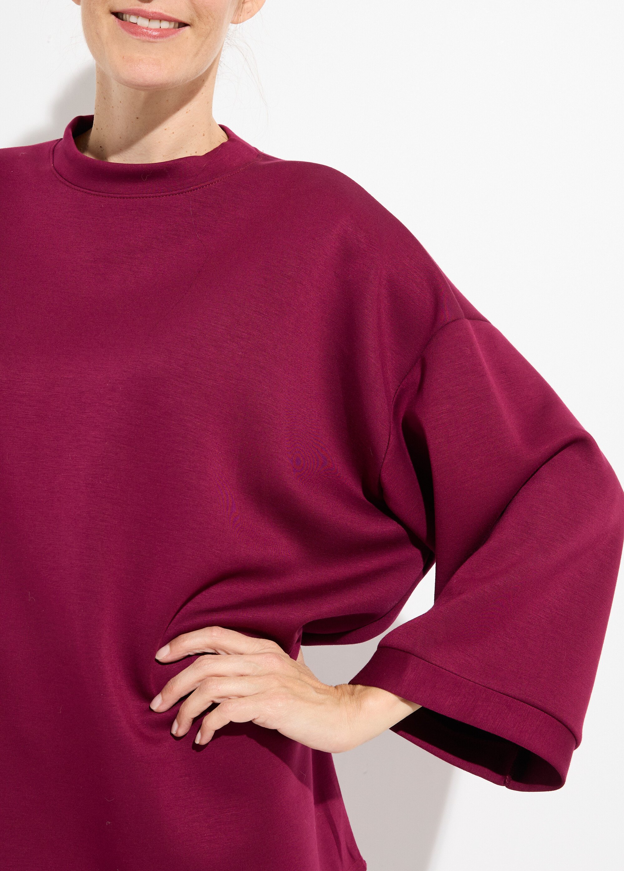 Ensemble confort 2 pièces, stretch Femme Rouge MQ-4183 DE2
