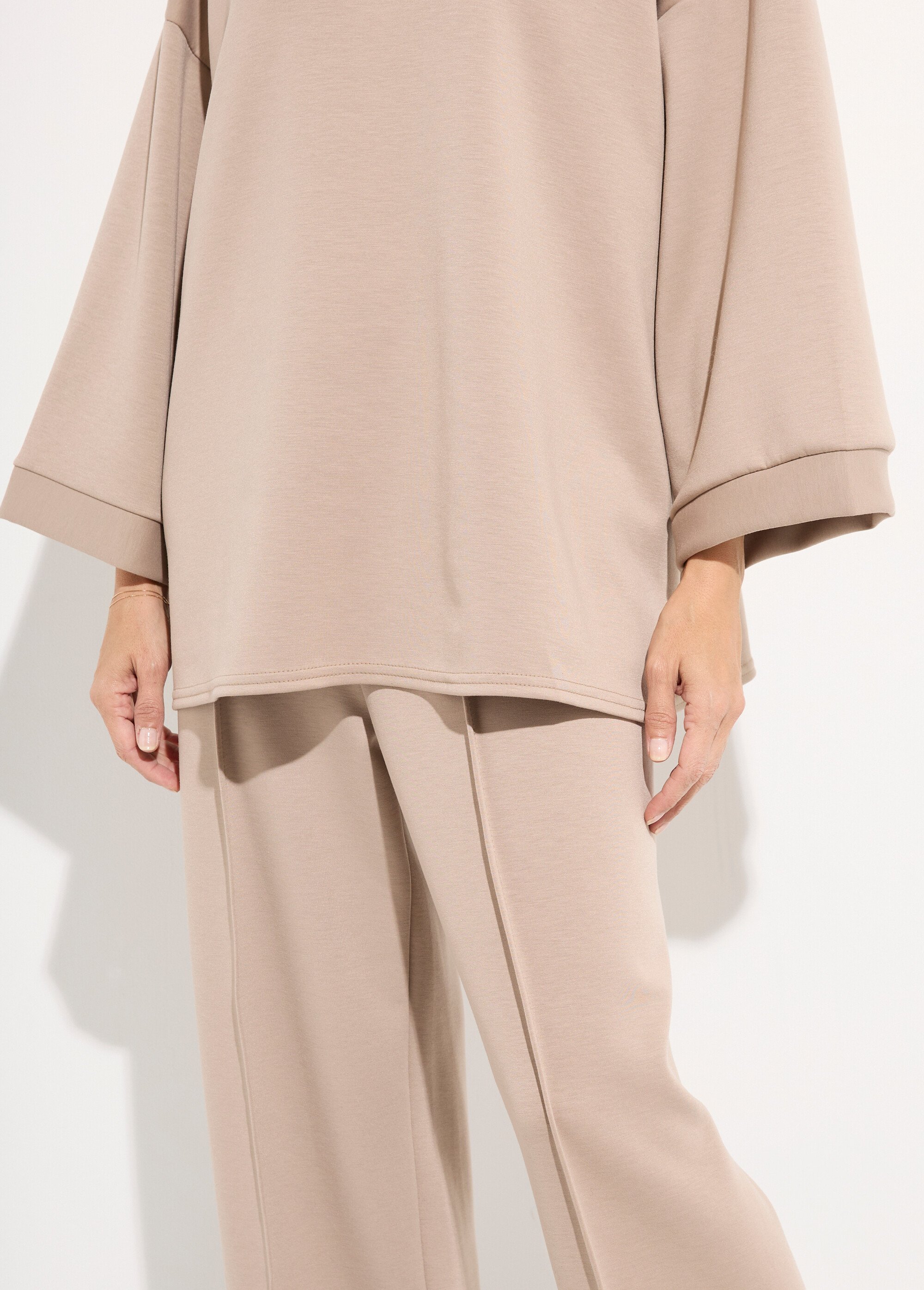 Ensemble confort 2 pièces, stretch Femme Marron MQ-4183 DE1