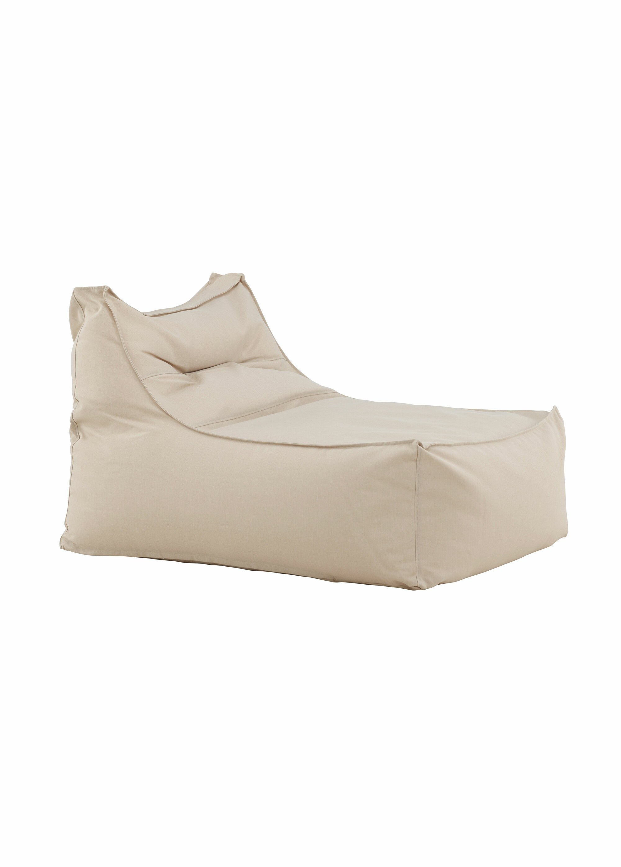 Fauteuil moelleux XXL en tissu BEIGE VEN-6171-111 FA1