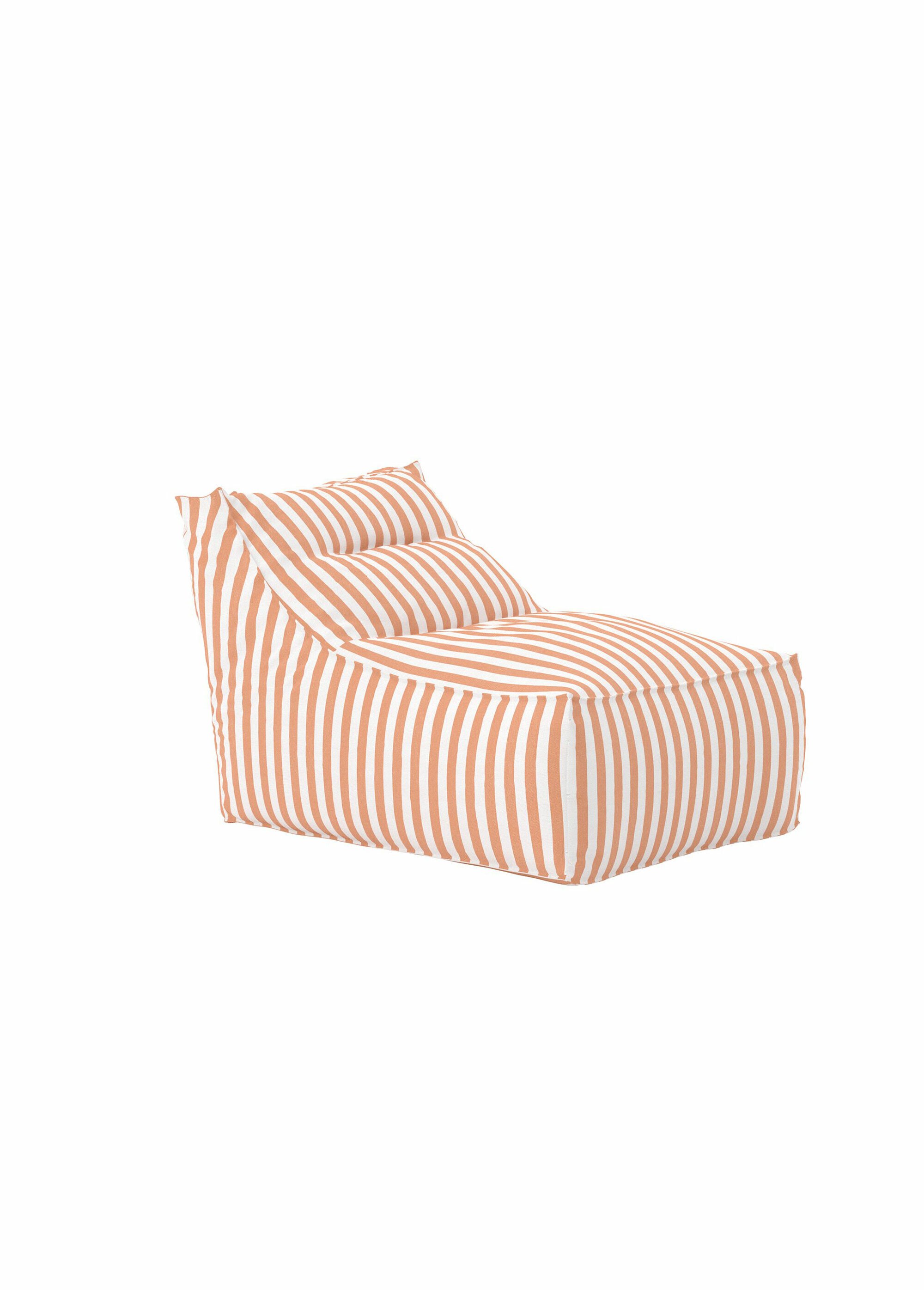 Fauteuil moelleux XXL en tissu ORANGE VEN-6171-111 FA1