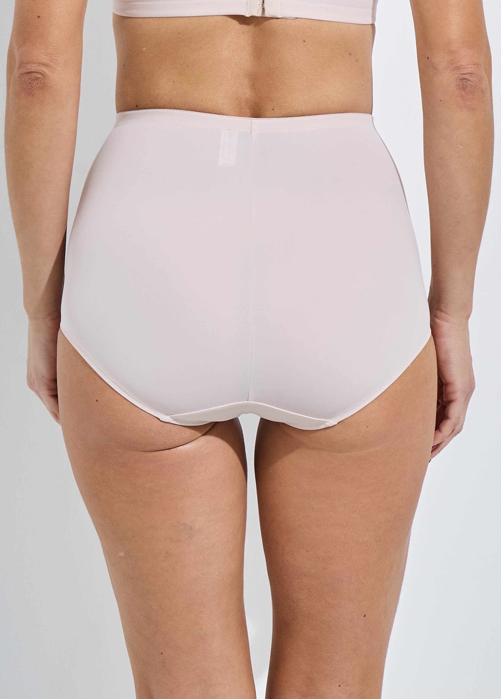 Gaine-culotte effet ventre plat dentelle Femme Beige VITRETA DO1