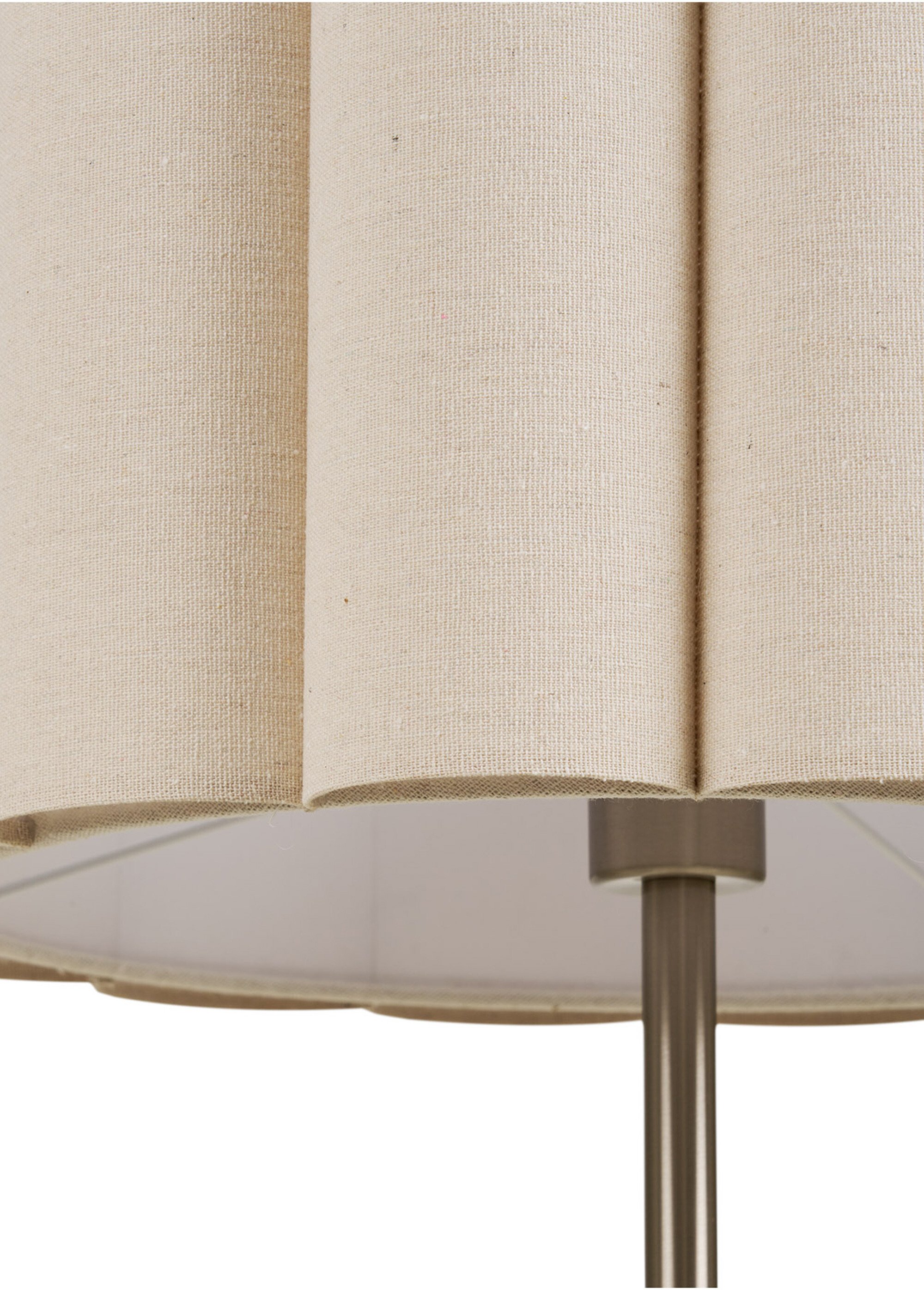 lampadaire métal abat-jour lin WATTON BEIGE HN-6550003 DE2