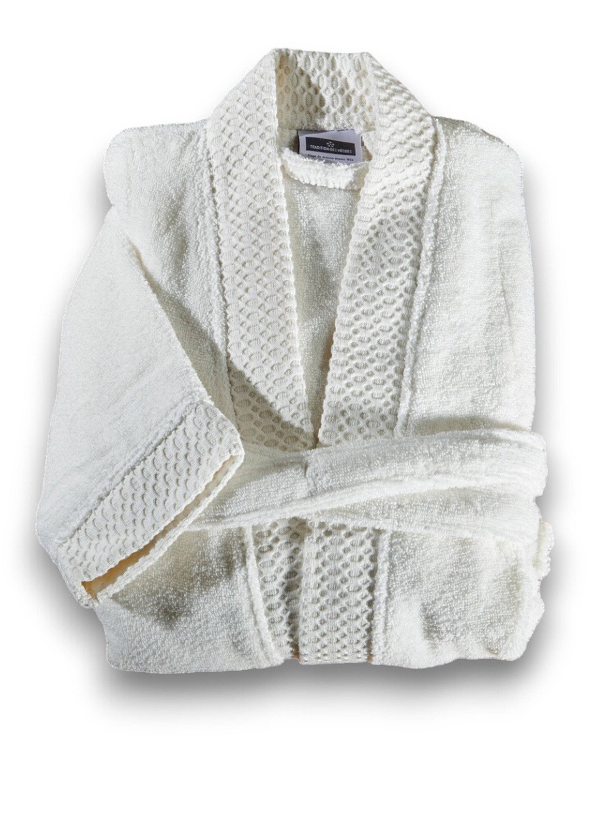 White Bathrobe Peignoir Ikea Peignoir Coton Tradition Des Vosges