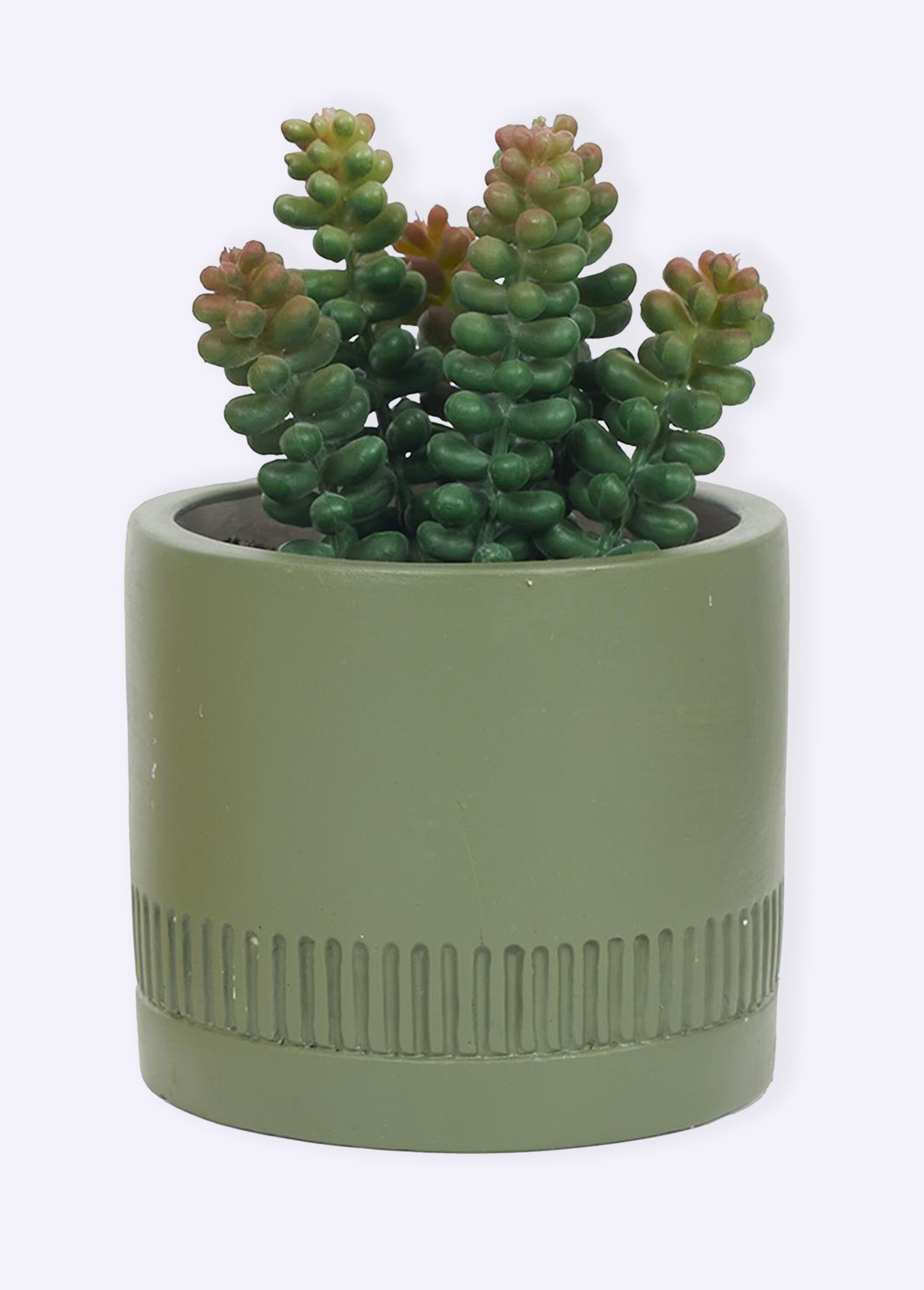 Plante artificielle Arty + pot coloré