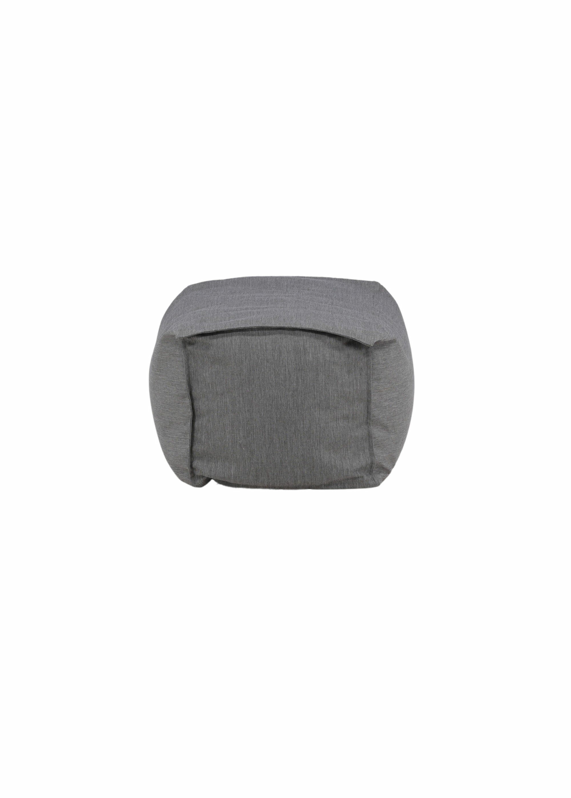 Pouf moelleux XXL en tissu GRIS VEN-6172-002 DO1