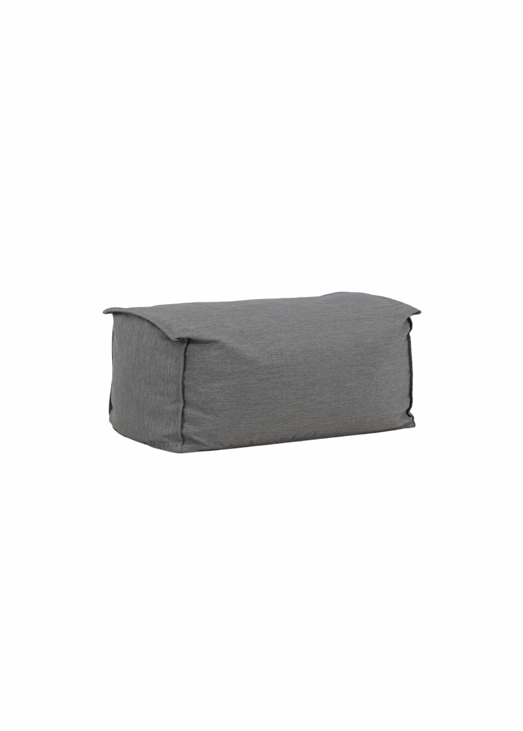 Pouf moelleux XXL en tissu GRIS VEN-6172-002 FA1