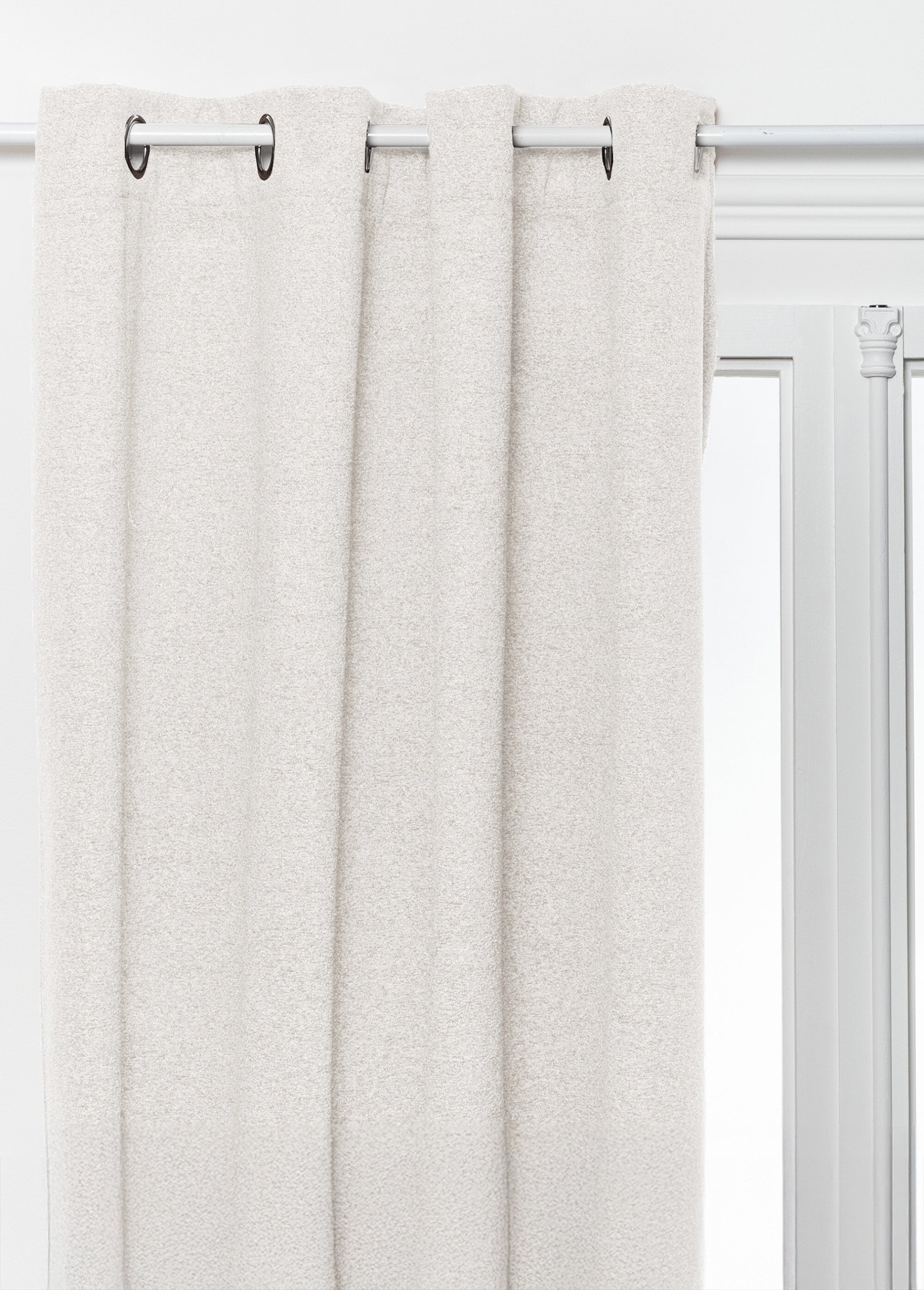 Rideau occultant et isolant, 140x260cm Beige JJA-204400 FA1