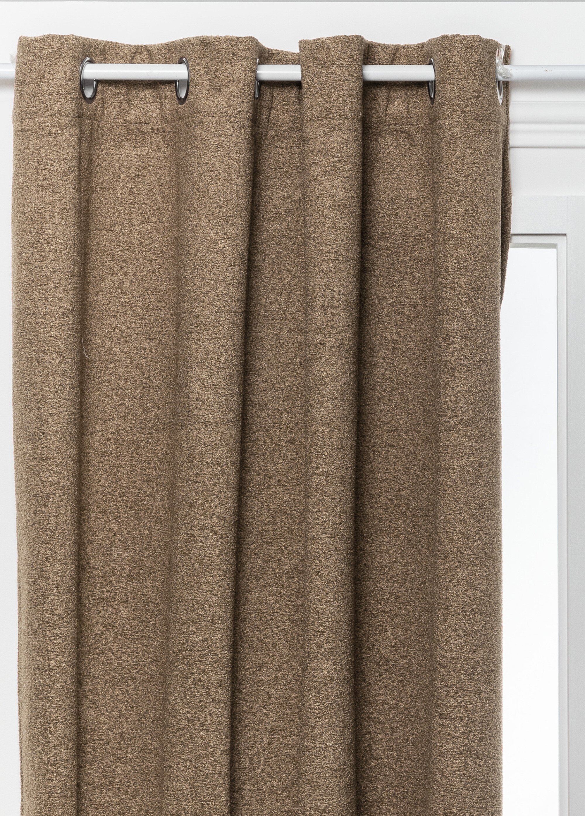 Rideau occultant et isolant, 140x260cm Marron JJA-204400 FA1