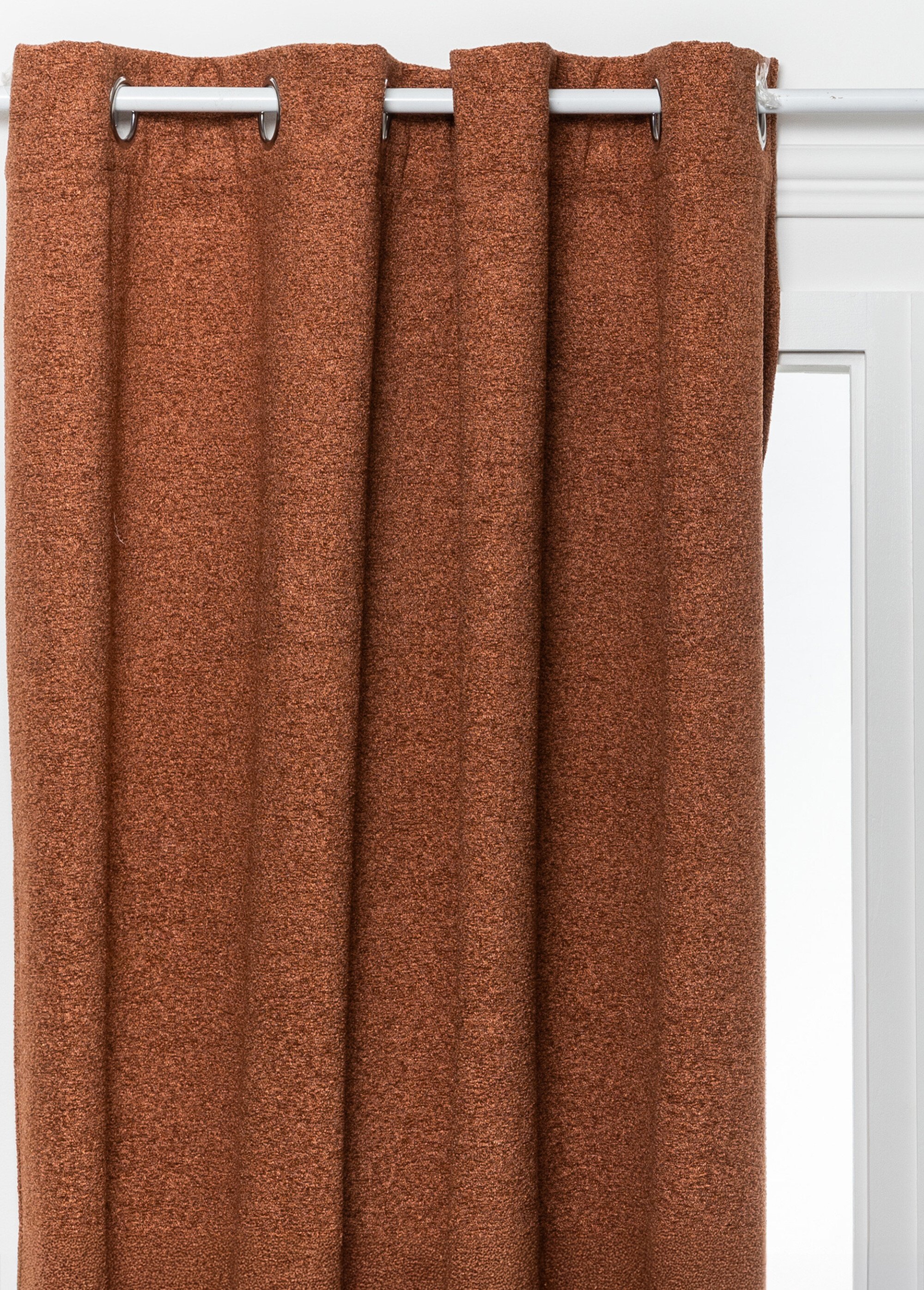 Rideau occultant et isolant, 140x260cm Orange JJA-204400 FA1