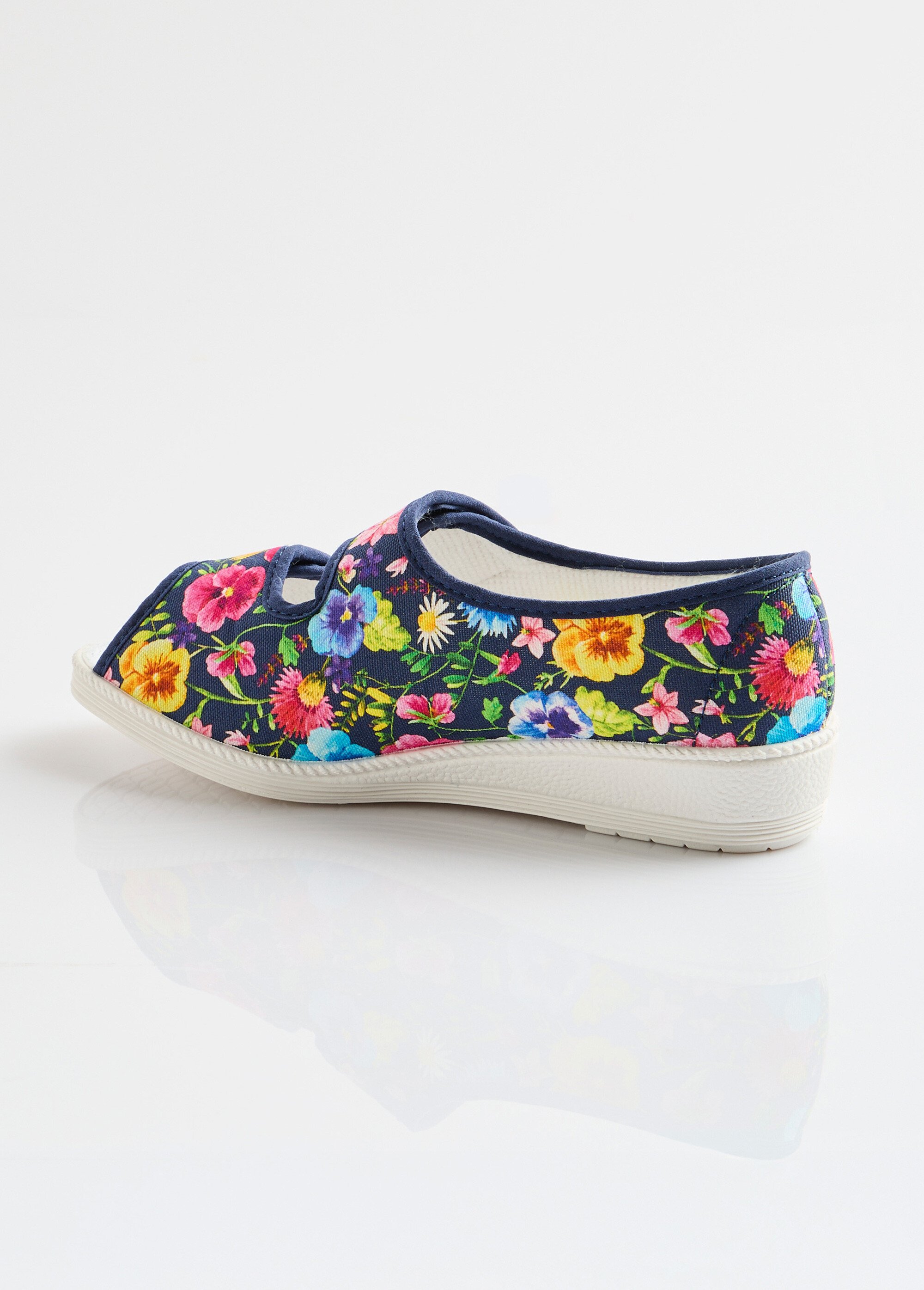 Sandales largeur confort bout ouvert Femme Bleu OCTAVIUS DO1