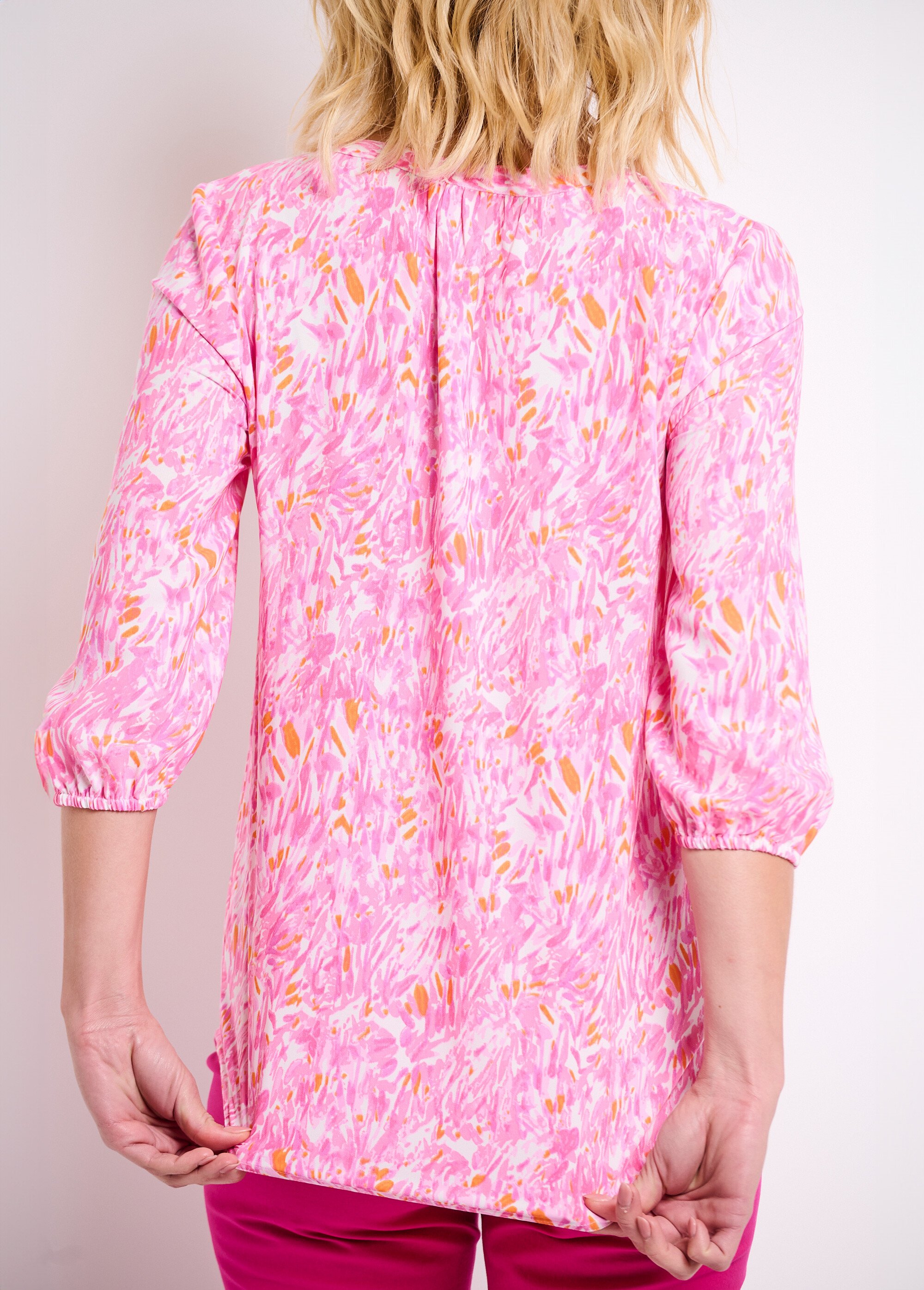 Chemise à manche 3/4 femme Rose | Cache Cache