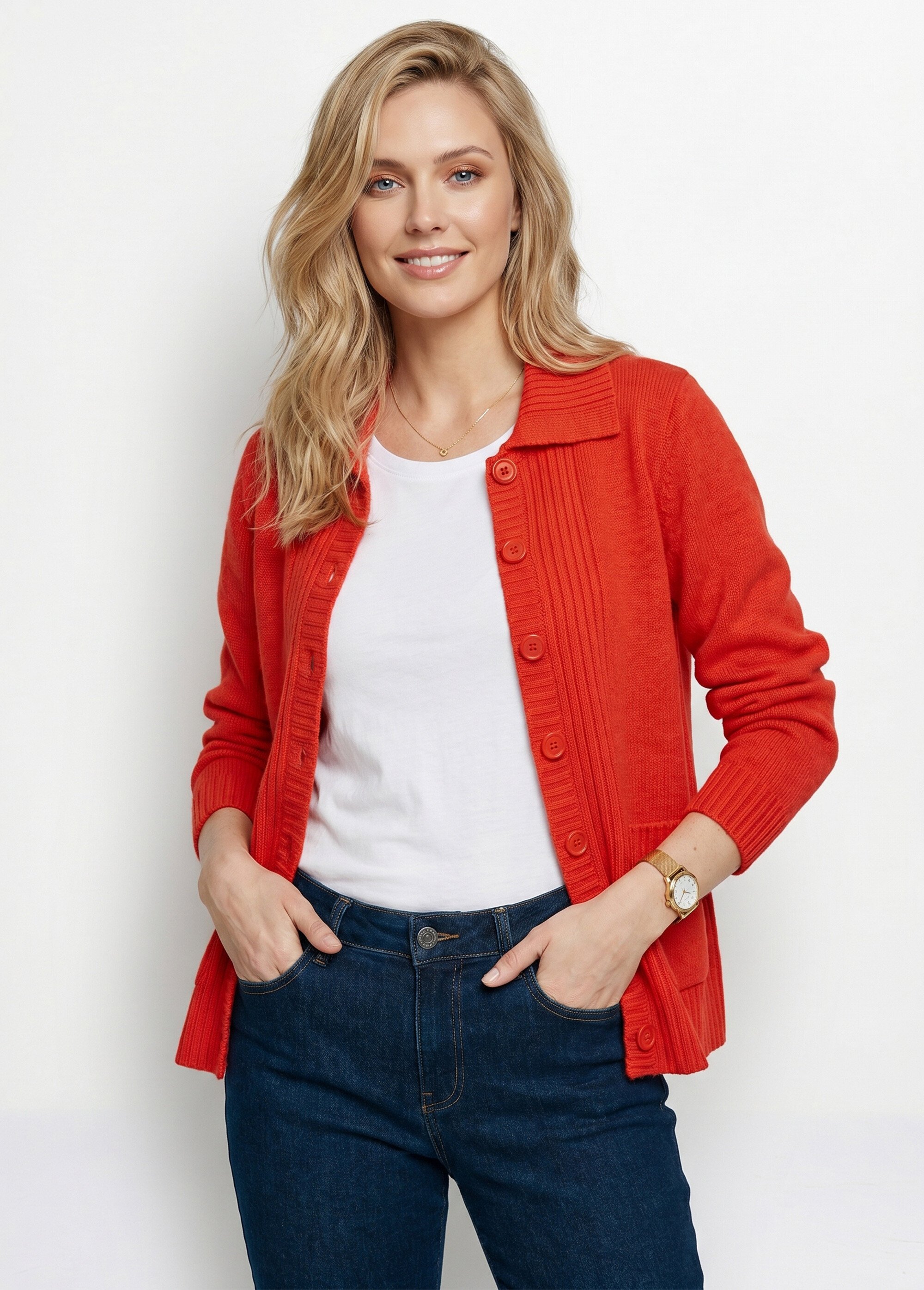 Veste gilet court épais