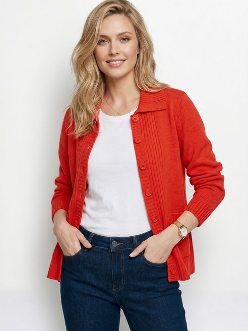 Veste gilet court épais Femme Rose MIREILLE MV1