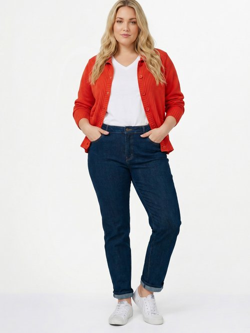 Veste gilet court épais Femme Grande Taille Rose MIREILLE SI1