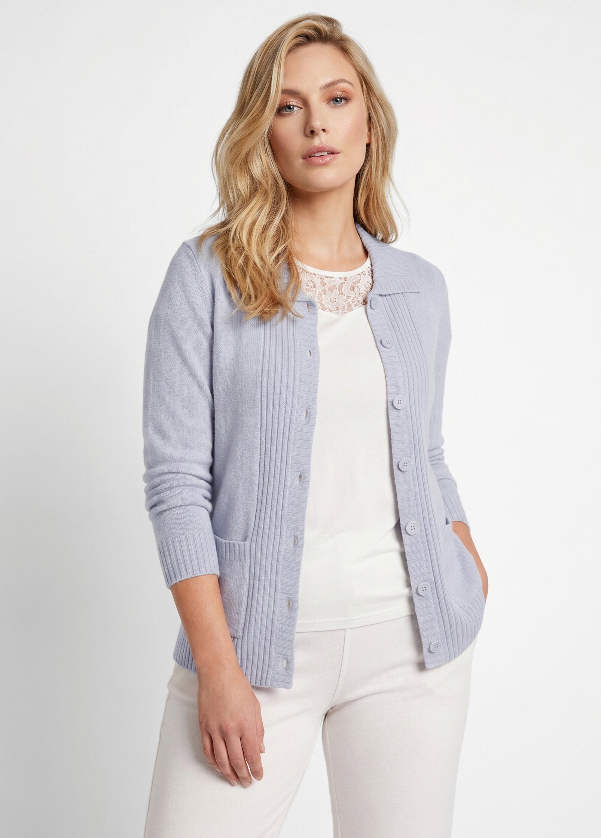 Veste gilet court épais Femme Argenté MIREILLE FA1
