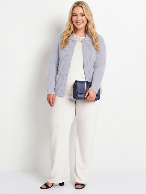 Veste gilet court épais Femme Grande Taille Argenté MIREILLE SI1