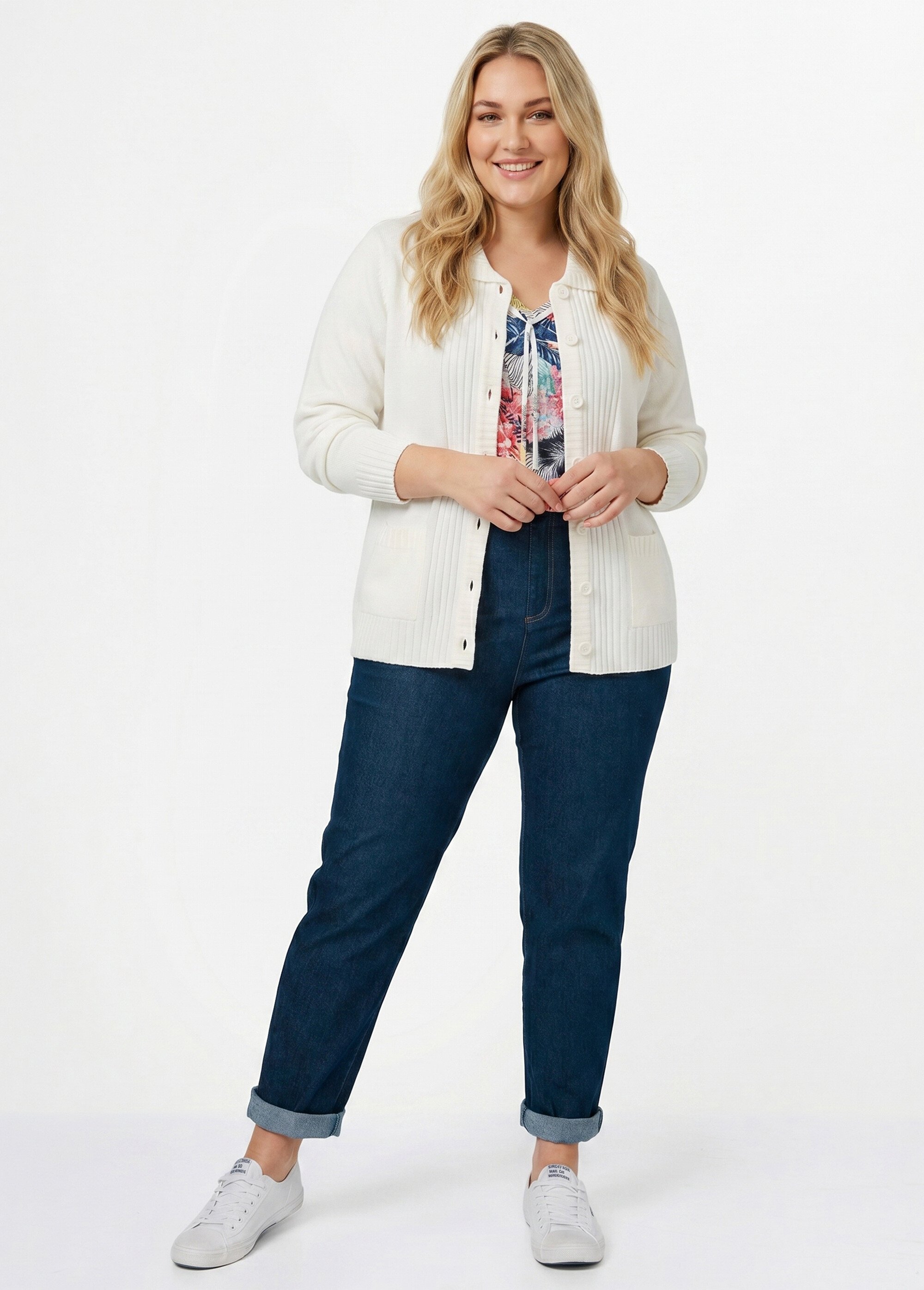 Veste gilet court épais Femme Grande Taille Beige MIREILLE SI1