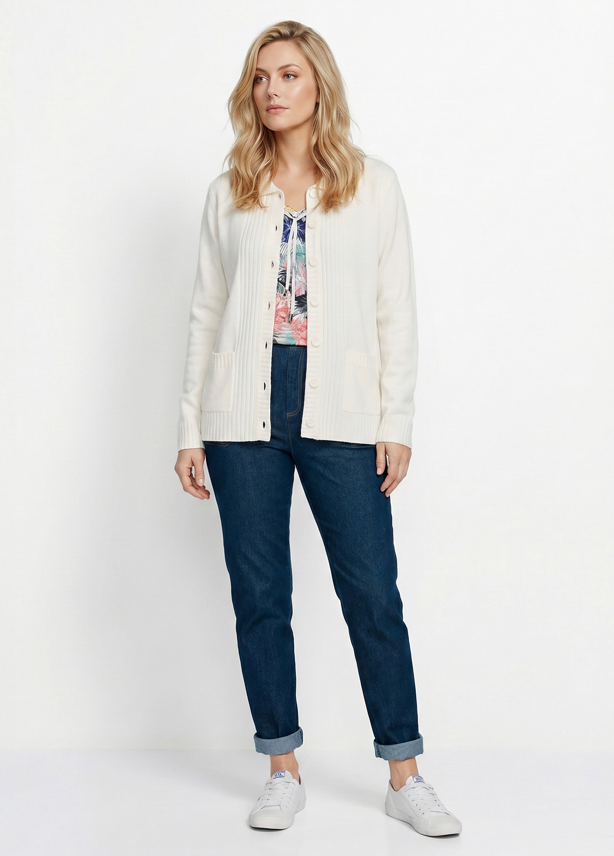 Veste gilet court épais Femme Beige MIREILLE SI1