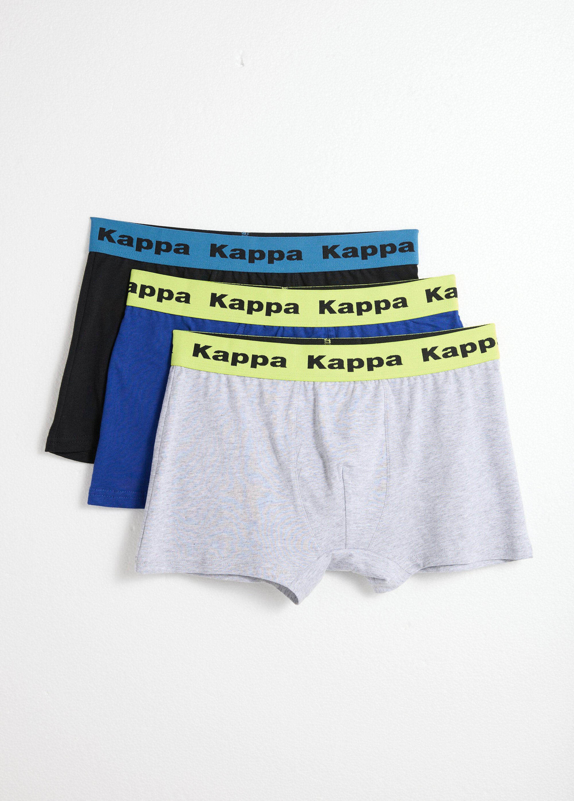 Boxers unis, ceintures élastiquée fluo Homme Noir BEN92890414 FA1