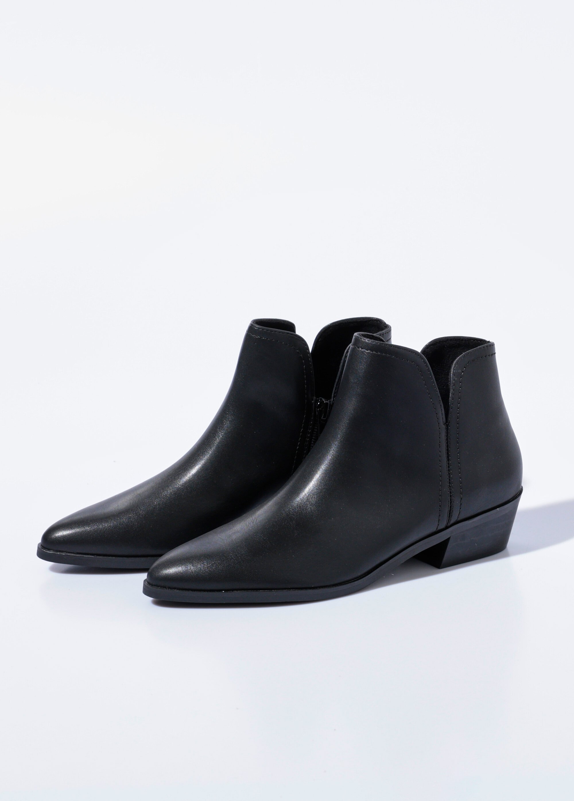 Low boots bout pointu et talon western