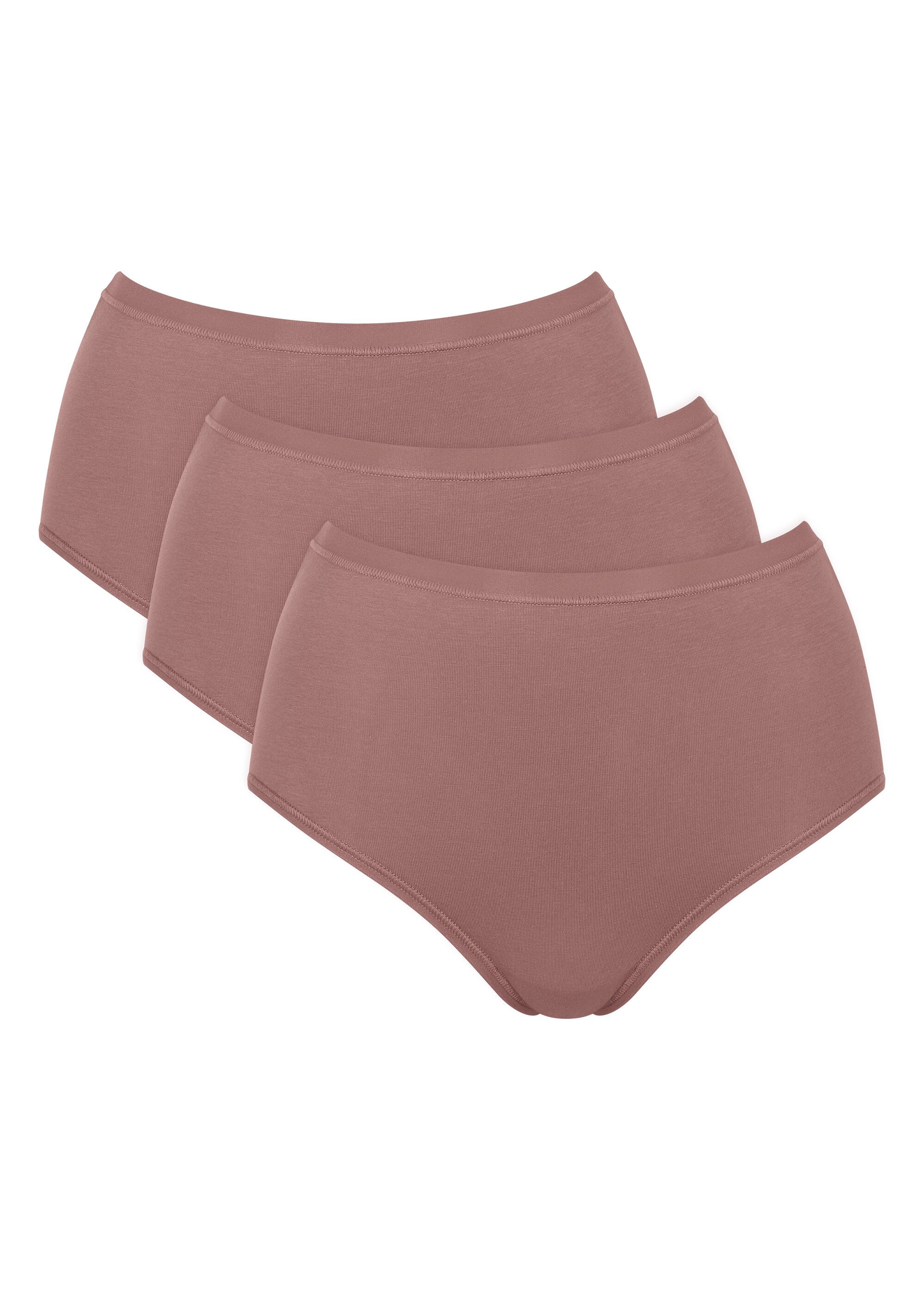 Culottes en coton BIO stretch GO DAILY Femme Marron SLOGGI GO DAILY AP1