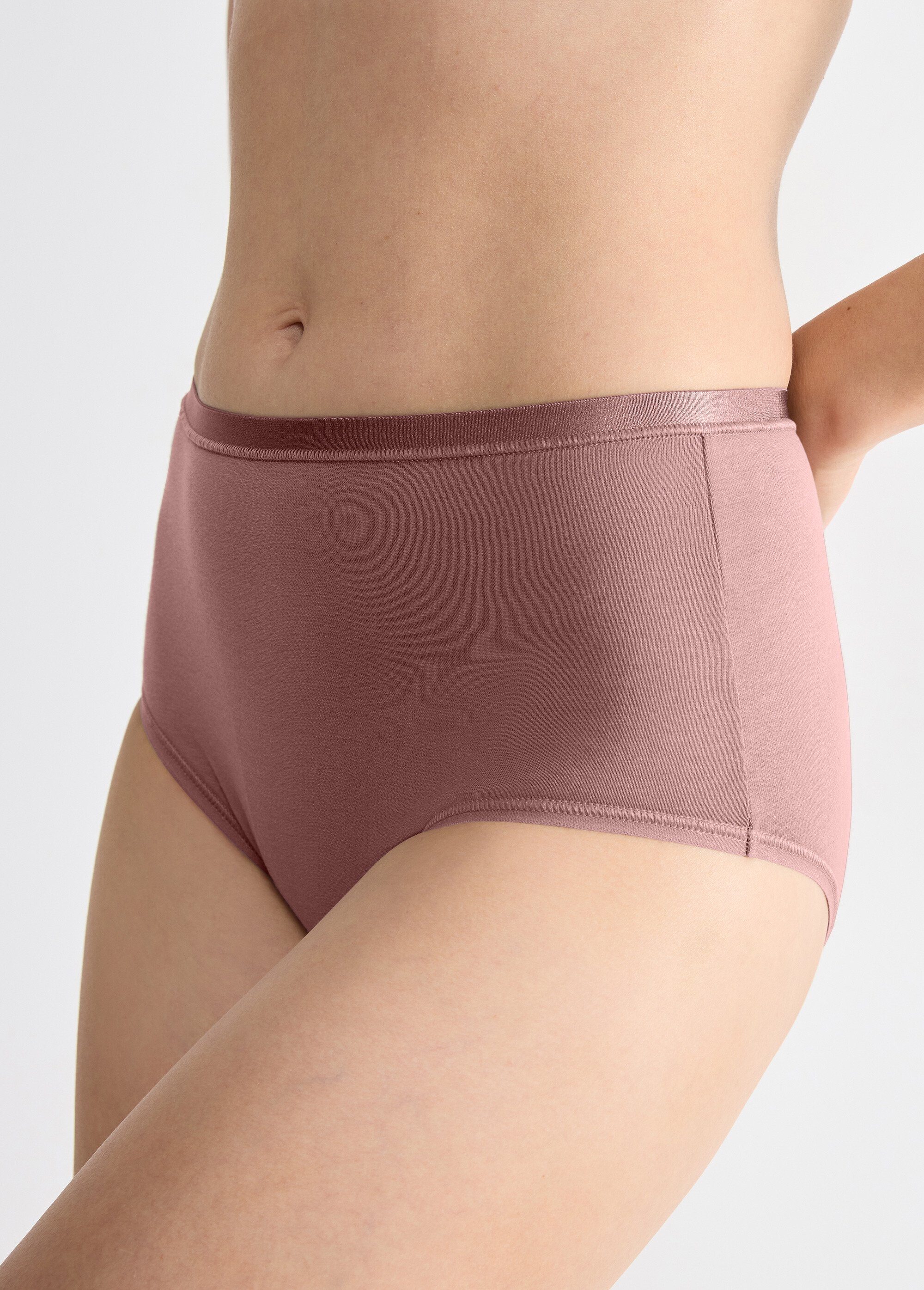 Culottes en coton BIO stretch GO DAILY Femme Marron SLOGGI GO DAILY DE1