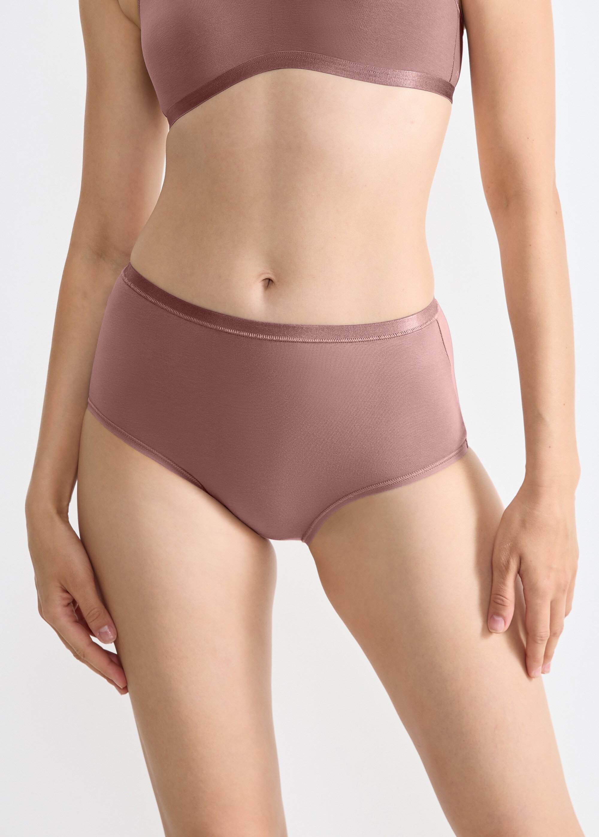 Culottes en coton BIO stretch GO DAILY Femme Marron SLOGGI GO DAILY FA1
