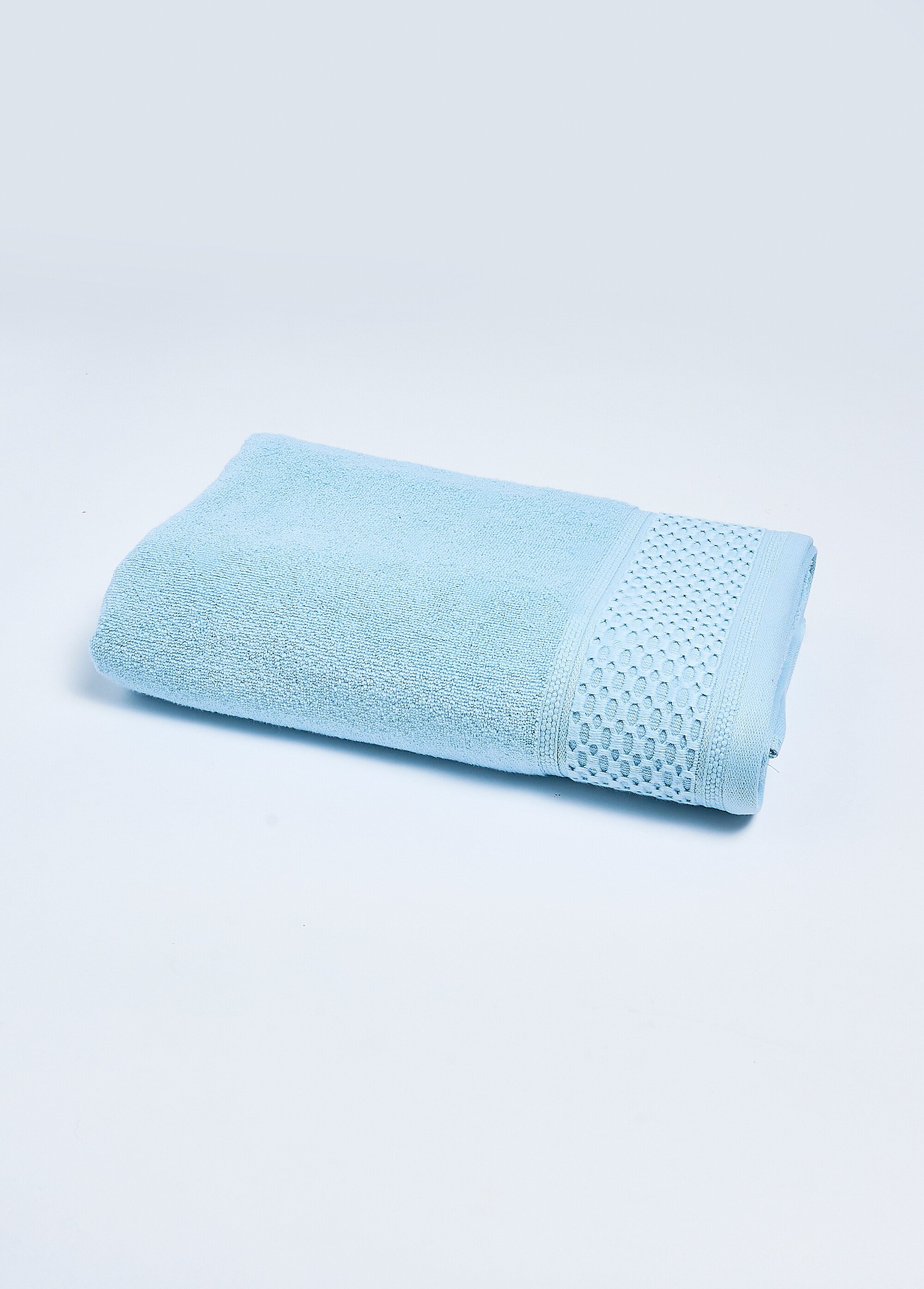 Drap de douche en éponge pur coton