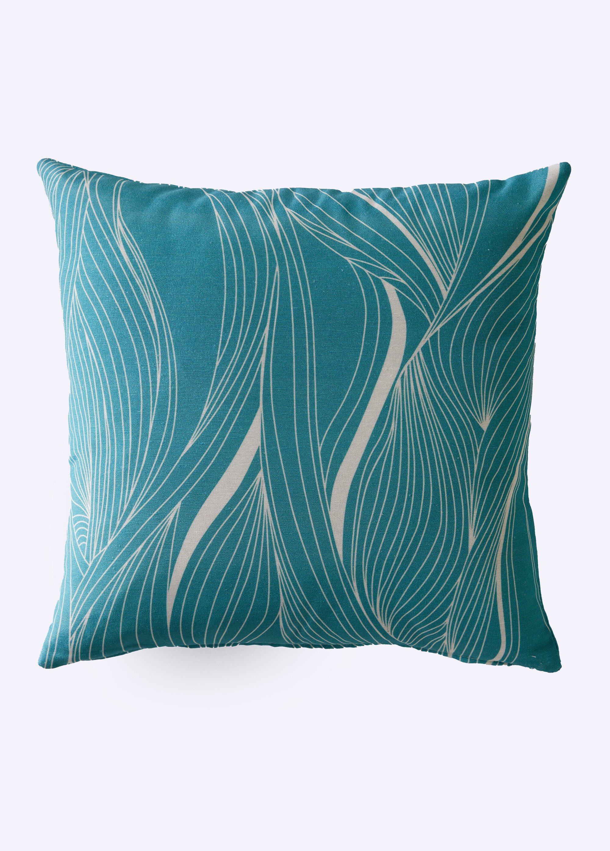 Housse de coussin carrée imprimée