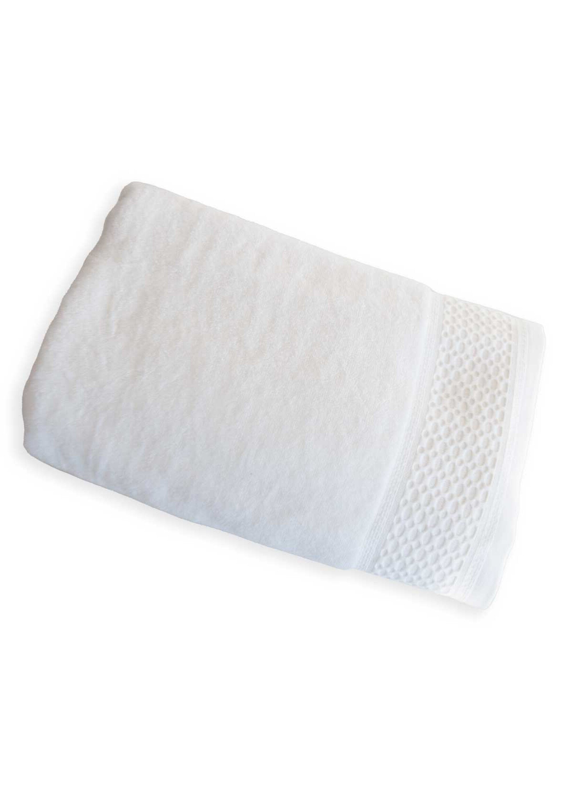 Drap de bain en éponge pur coton