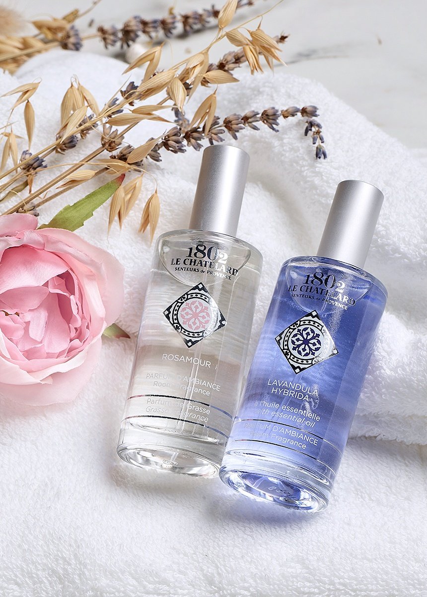 Parfum d'ambiance en spray Rose GEVREY FA1